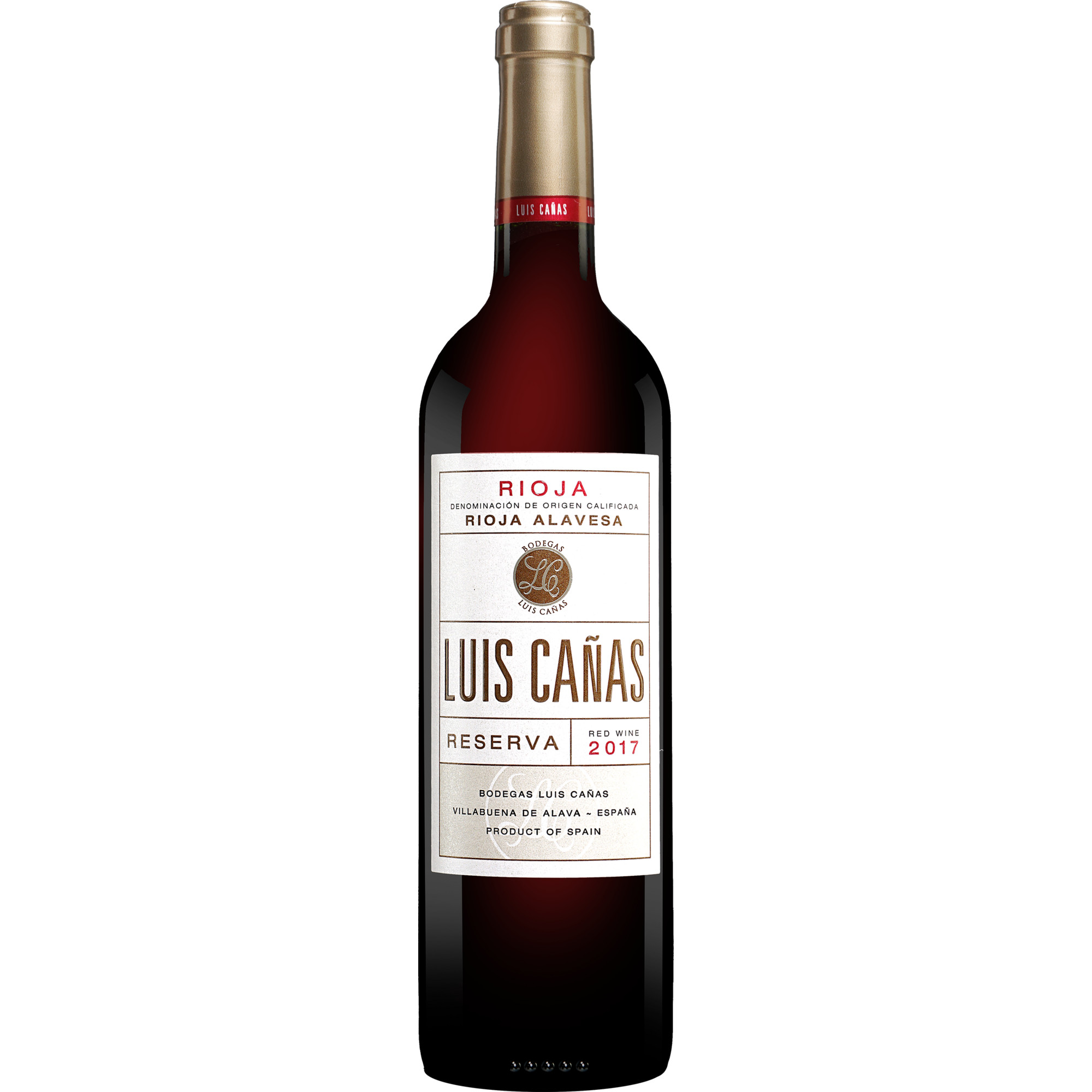 Luis Cañas Reserva 2017  014.5% Vol. Rotwein Trocken aus Spanien