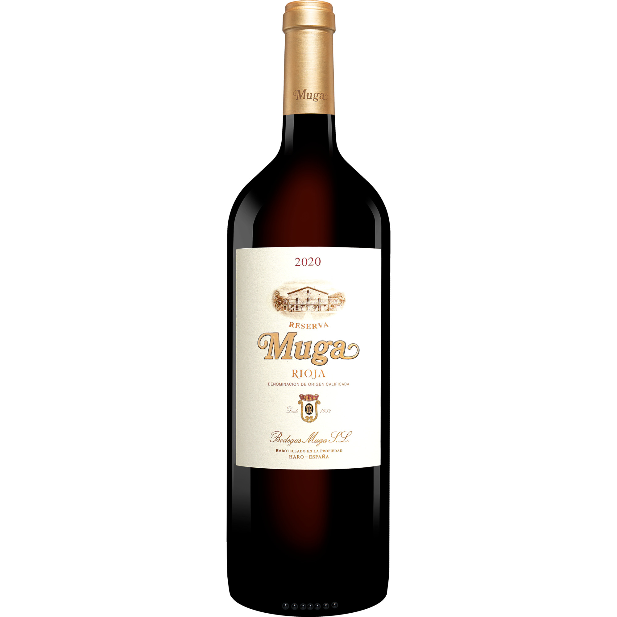 Muga Reserva - 1,5 L. Magnum 2020  1.5L 14.5% Vol. Rotwein Trocken aus Spanien