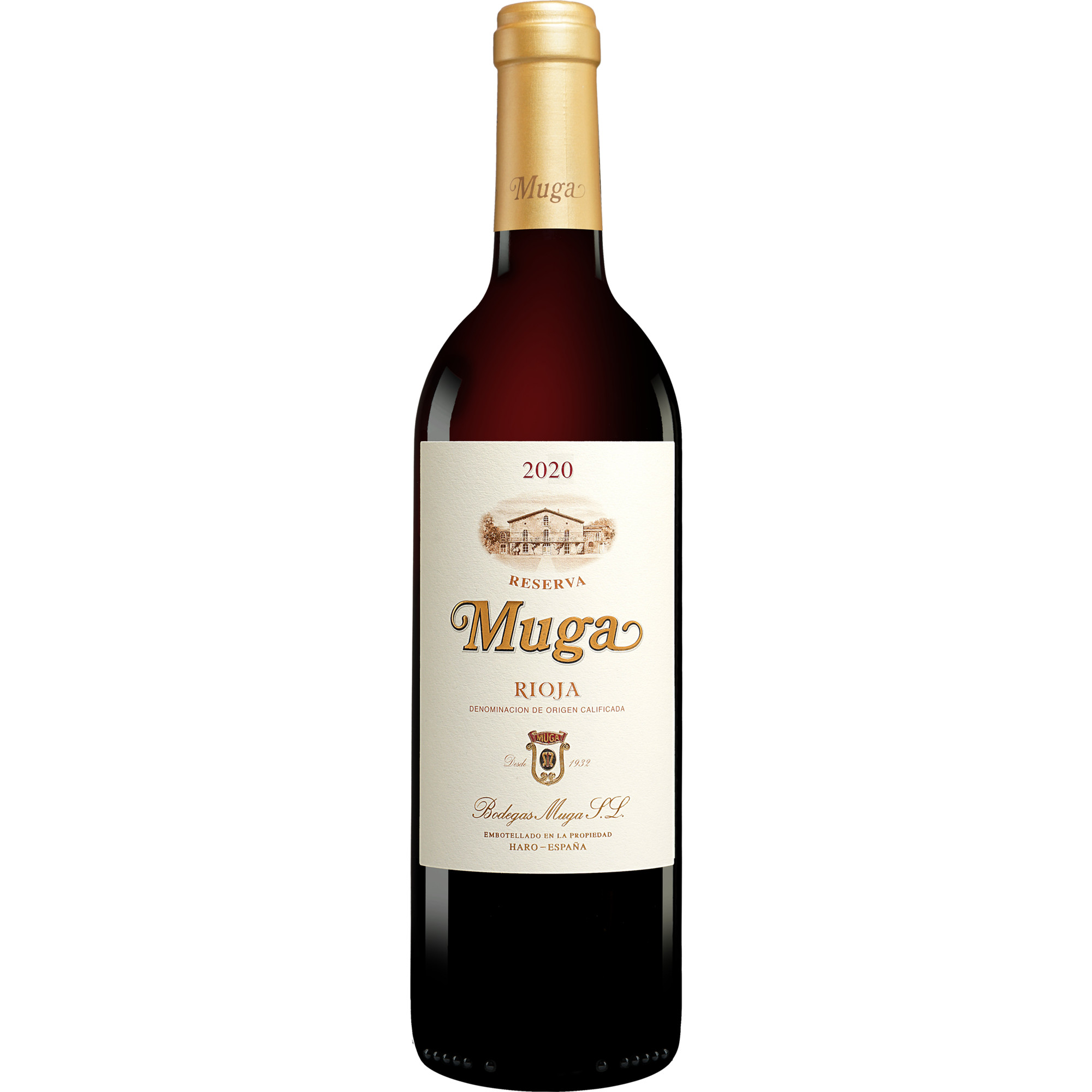 Muga Reserva 2020  014.5% Vol. Rotwein Trocken aus Spanien