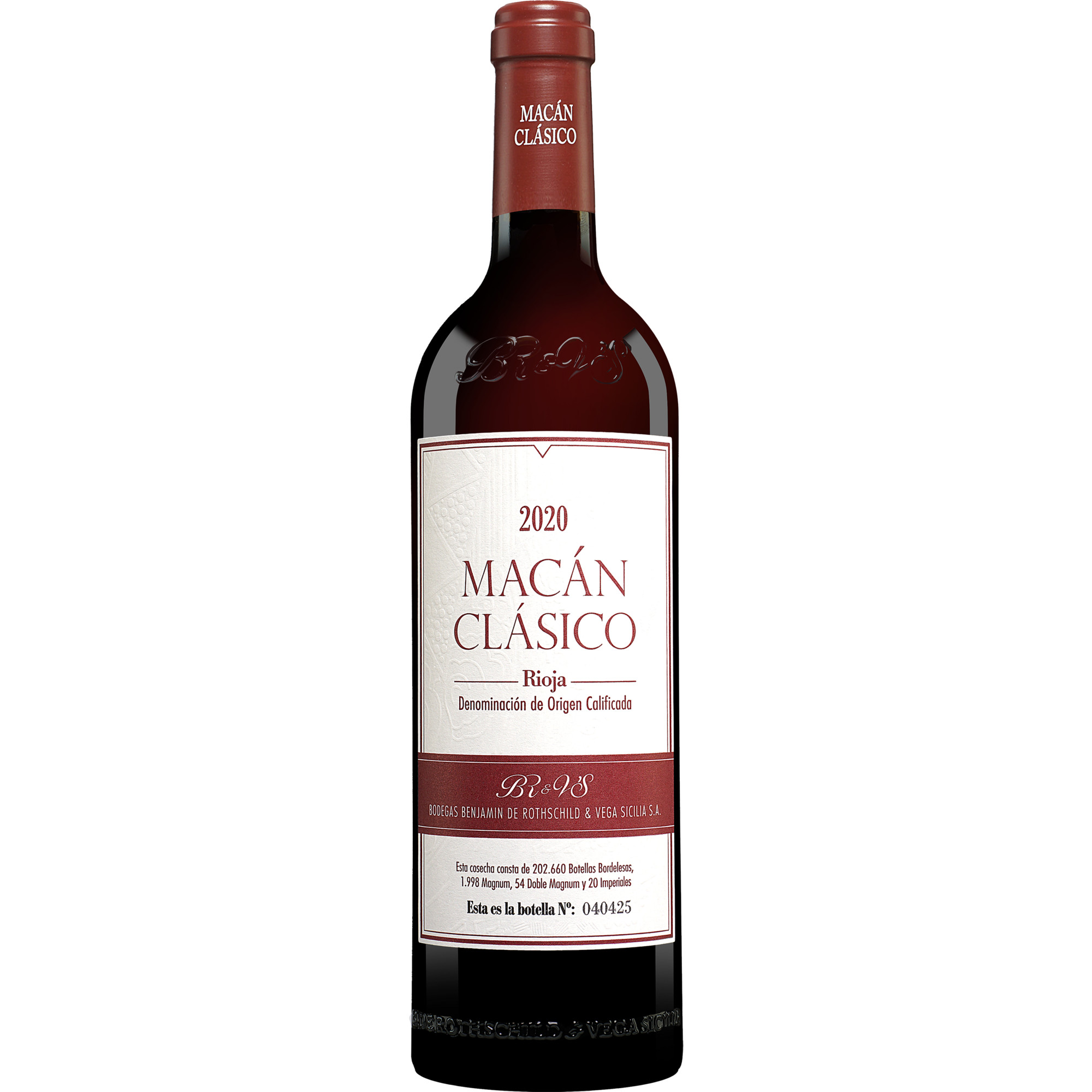 Vega Sicilia »Macán Clásico« 2020  014% Vol. Rotwein Trocken aus Spanien