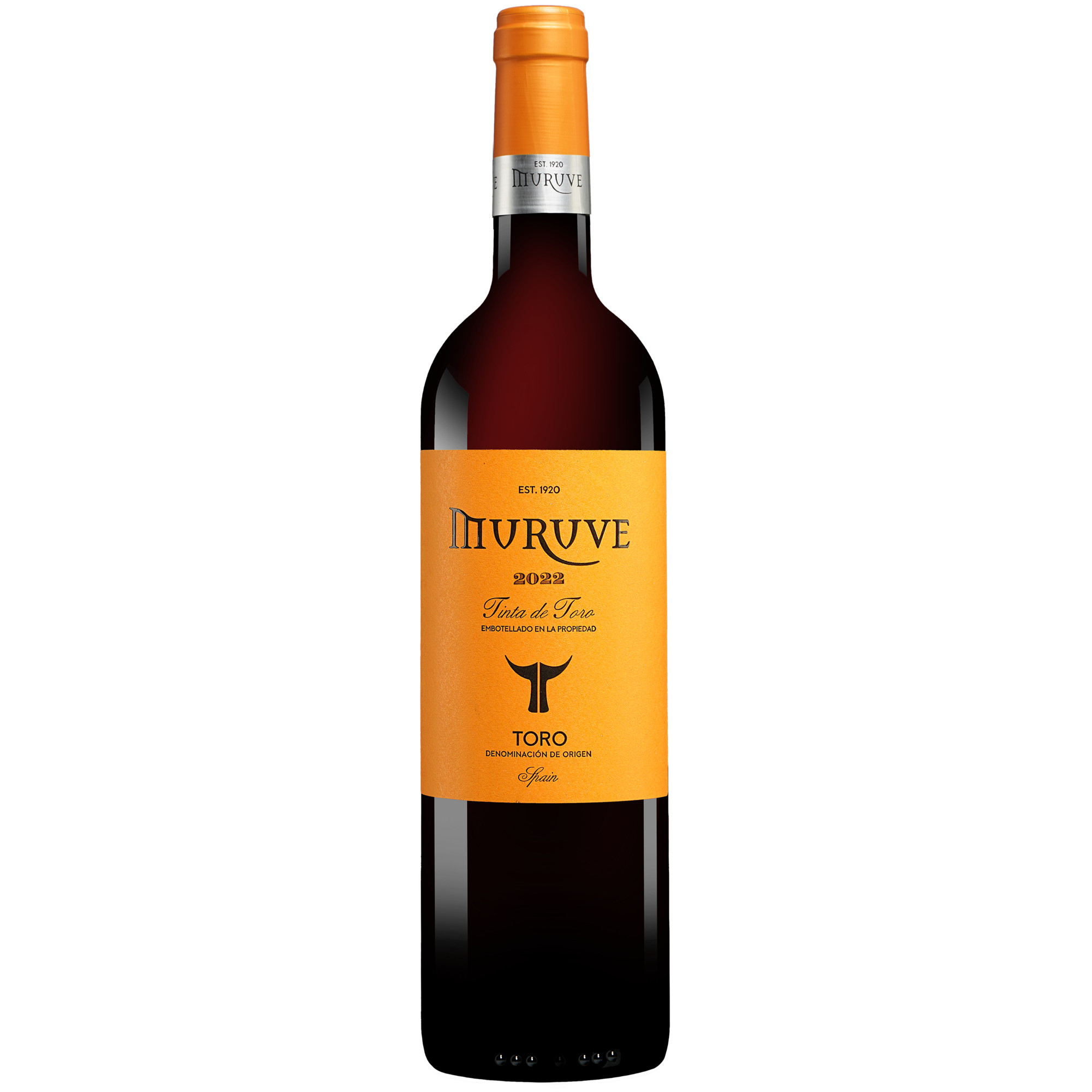 Muruve Tinta de Toro 2022  0.75L 15% Vol. Rotwein Trocken aus Spanien Rotwein 38005 vinos DE