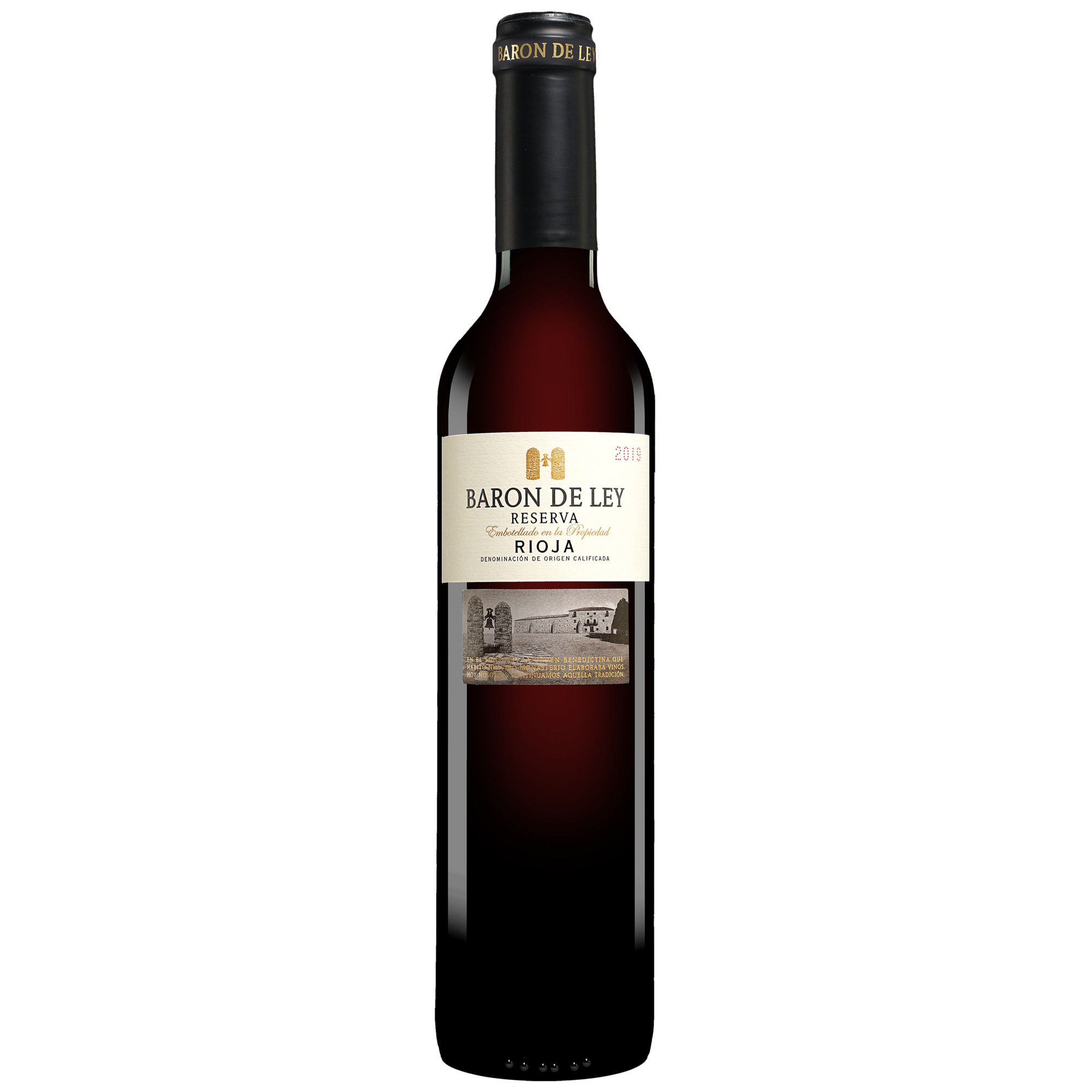 Barón de Ley Reserva - 0,5 L. 2019  0.5L 14.5% Vol. Rotwein Trocken aus Spanien Rotwein 38018 vinos DE
