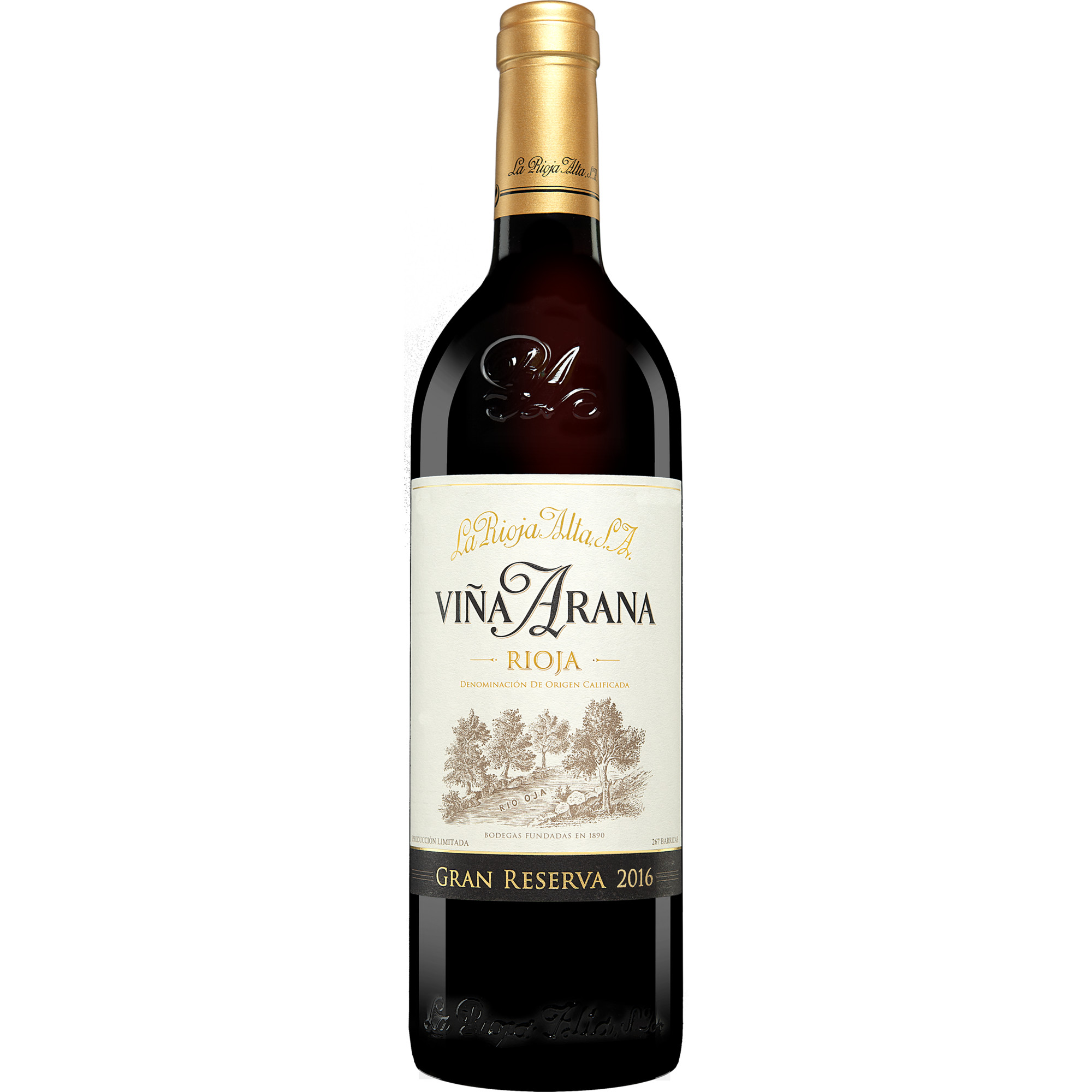 Image of La Rioja Alta Vina Arana Gran Reserva a 2014 - Rotwein, Spanien, trocken, 0,75l