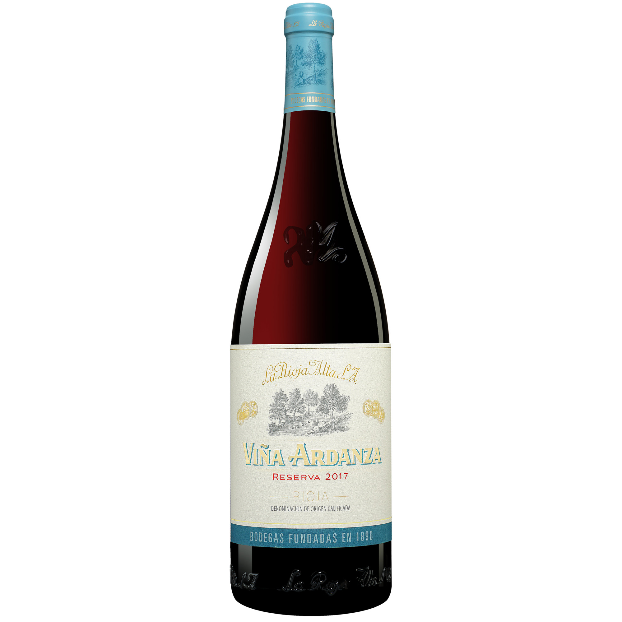 La Rioja Alta »Viña Ardanza« Reserva 2017  014.5% Vol. Rotwein Trocken aus Spanien