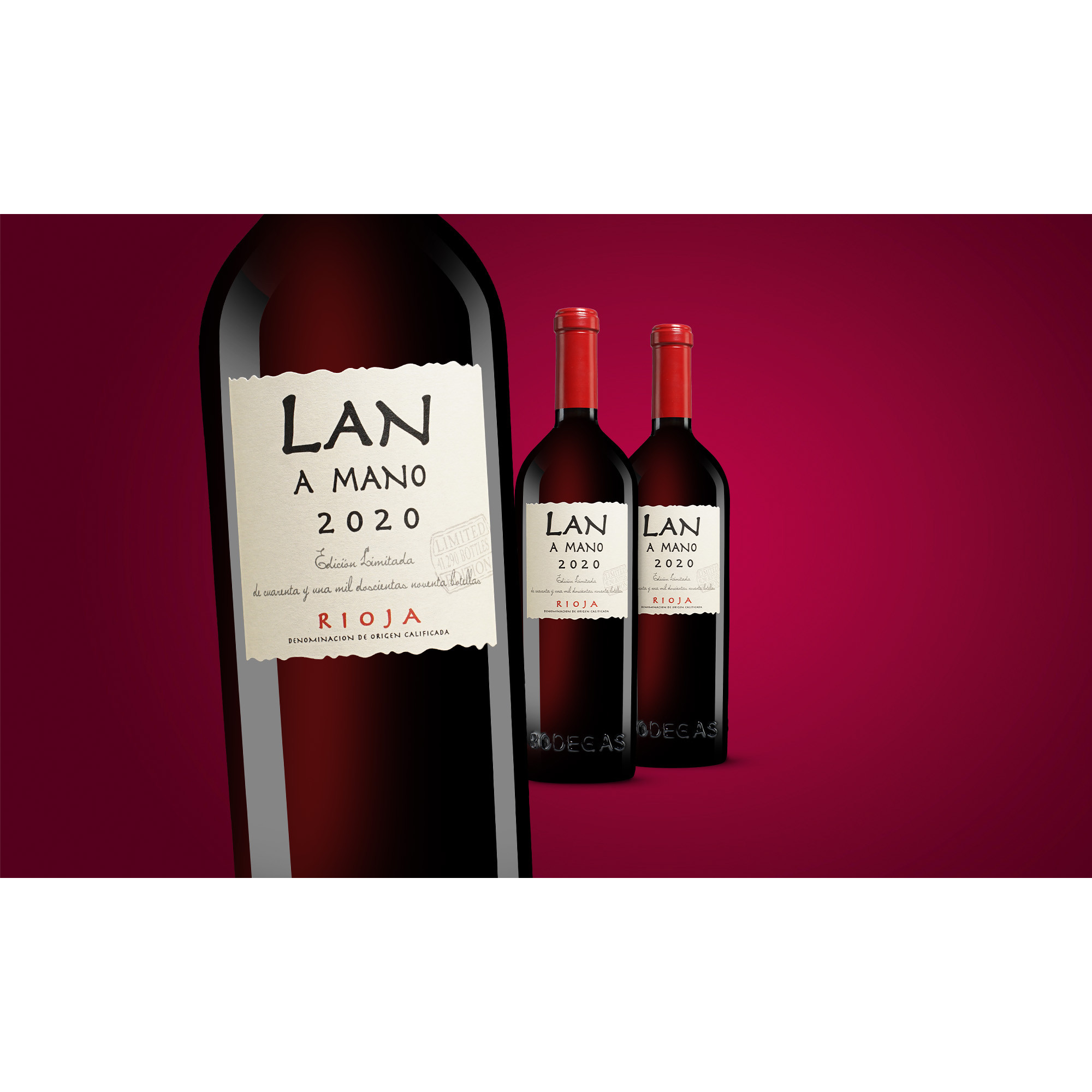 Lan a Mano »Edición Limitada« 2020  2.25L 14% Vol. Weinpaket aus Spanien 38044 vinos DE