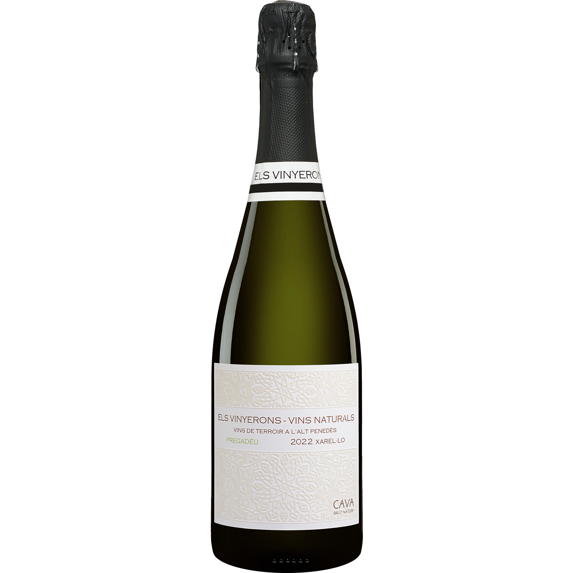 Cava Els Vinyerons Pregadéu Brut Nature 2022  0.75L 11.5% Vol. Sehr Trocken aus Spanien