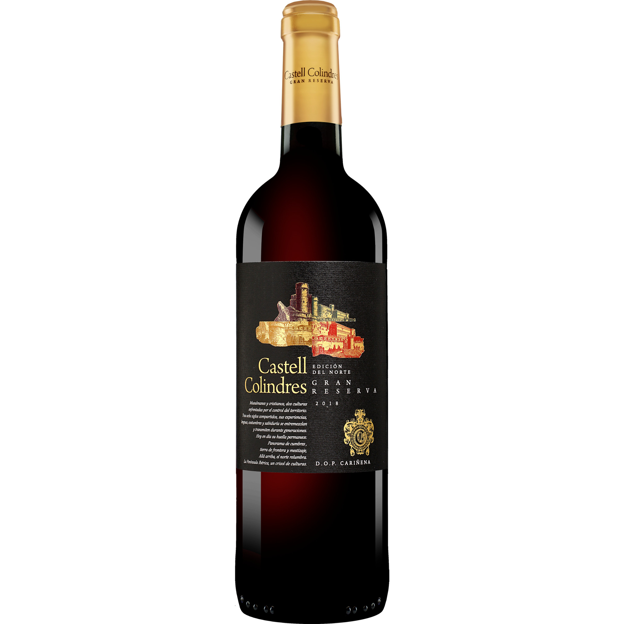 Castell Colindres Edición del Norte Gran Reserva 2018  0.75L 14% Vol. Rotwein Trocken aus Spanien Rotwein 38061 vinos DE