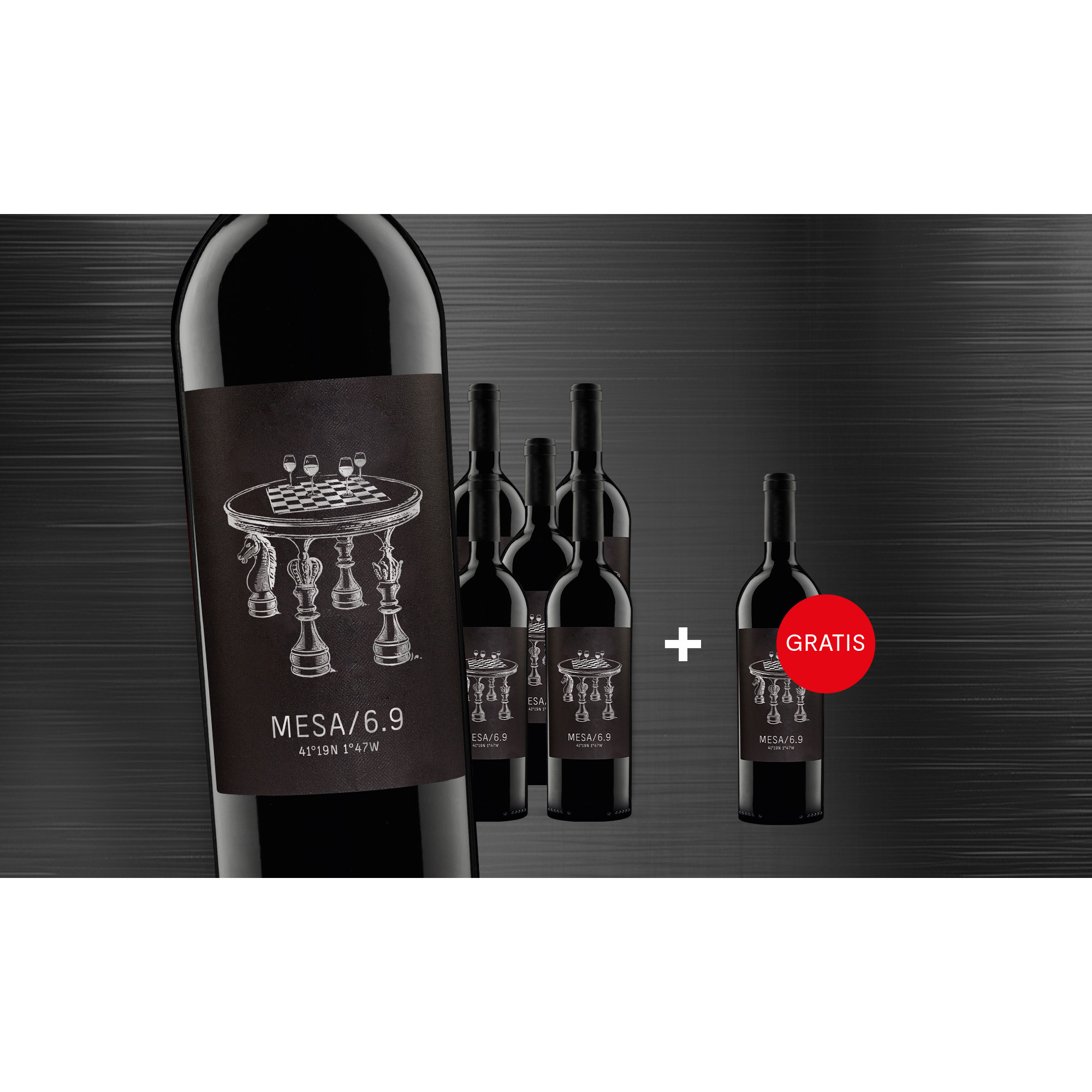 MESA/6.9  5.25L 14.5% Vol. Weinpaket aus Spanien 38102 vinos DE