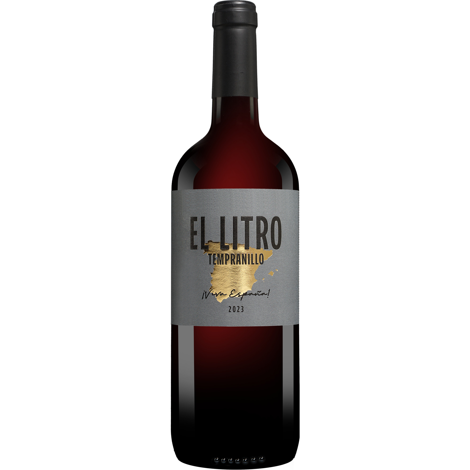 Image of El Litro Tempranillo - 1,0 L. 2023 1L 13.5% Vol. Rotwein Trocken aus Spanien
