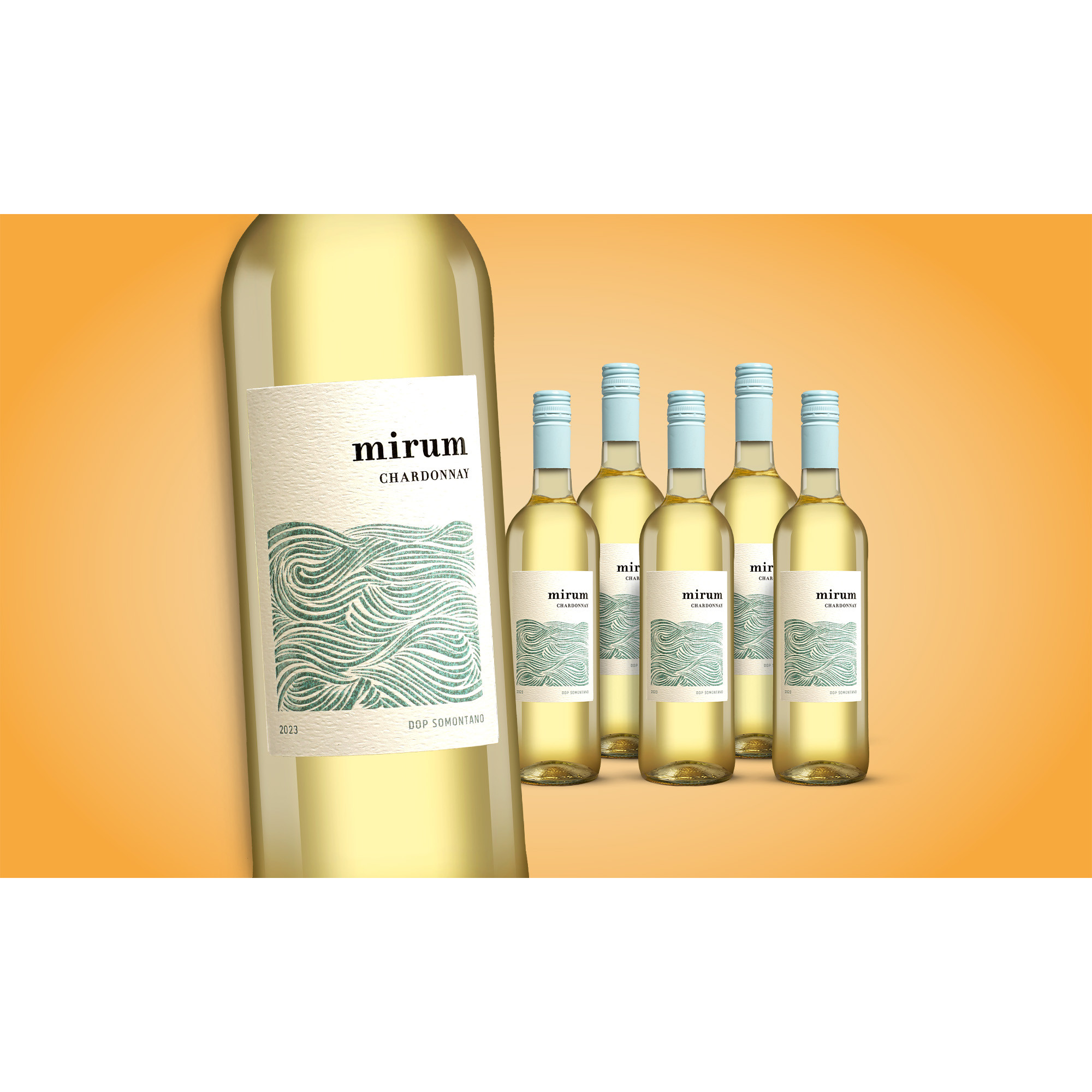 Mirum Chardonnay 2023  4.5L 13% Vol. Weinpaket aus Spanien 38112 vinos DE