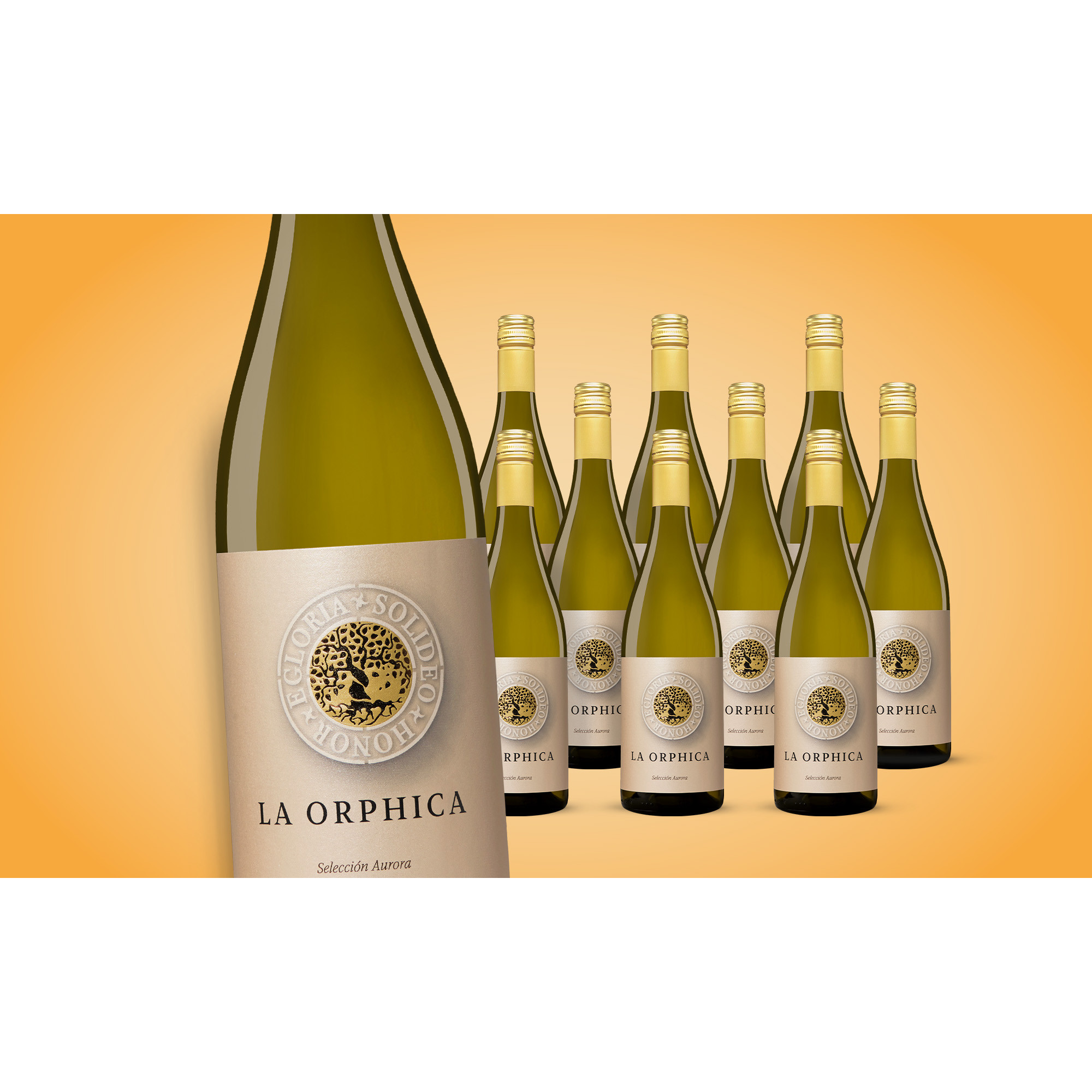 Image of La Orphica Selección Aurora Blanco 2023 7.5L 12.5% Vol. Weinpaket aus Spanien