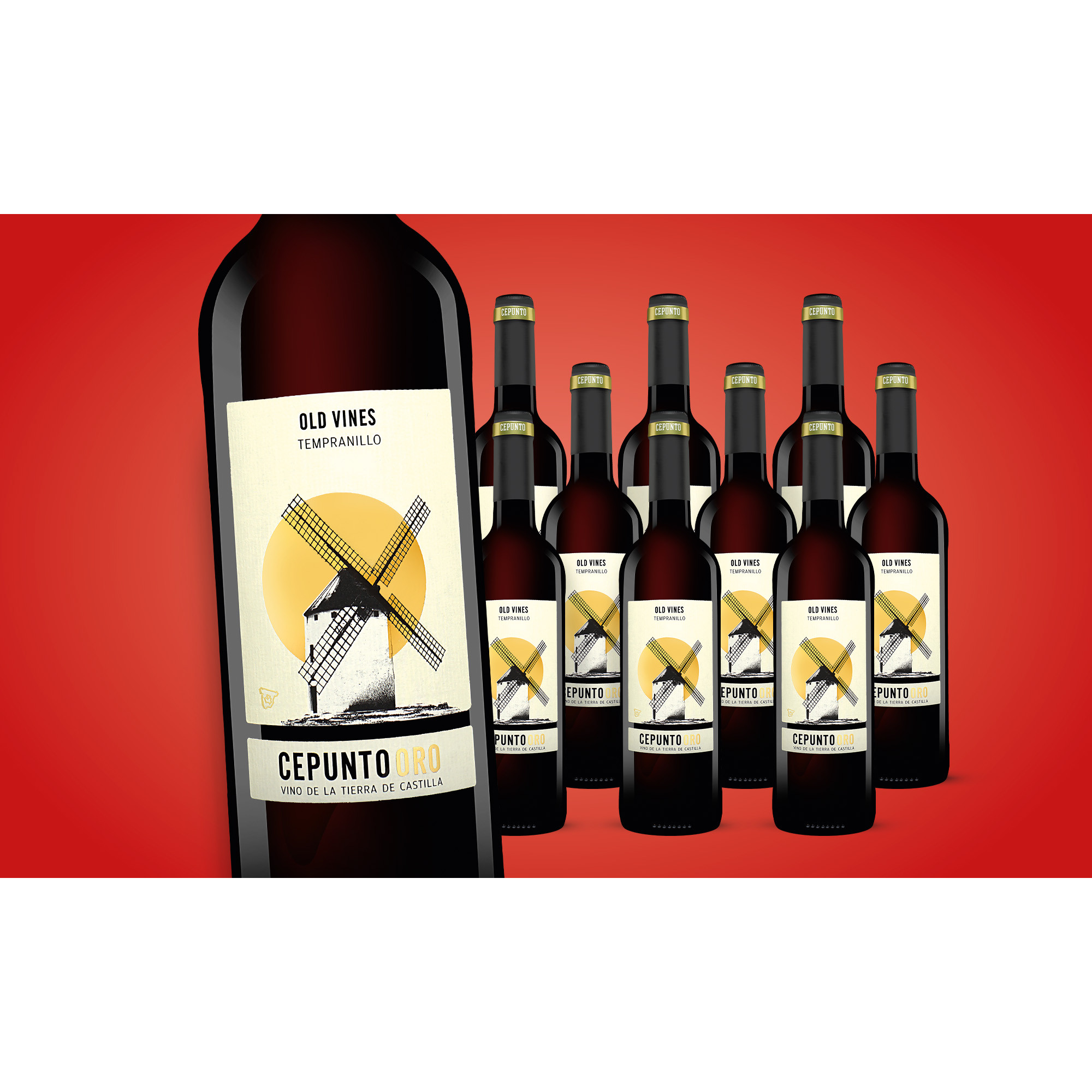 Cepunto Oro  7.5L 13.5% Vol. Weinpaket aus Spanien 38116 vinos DE