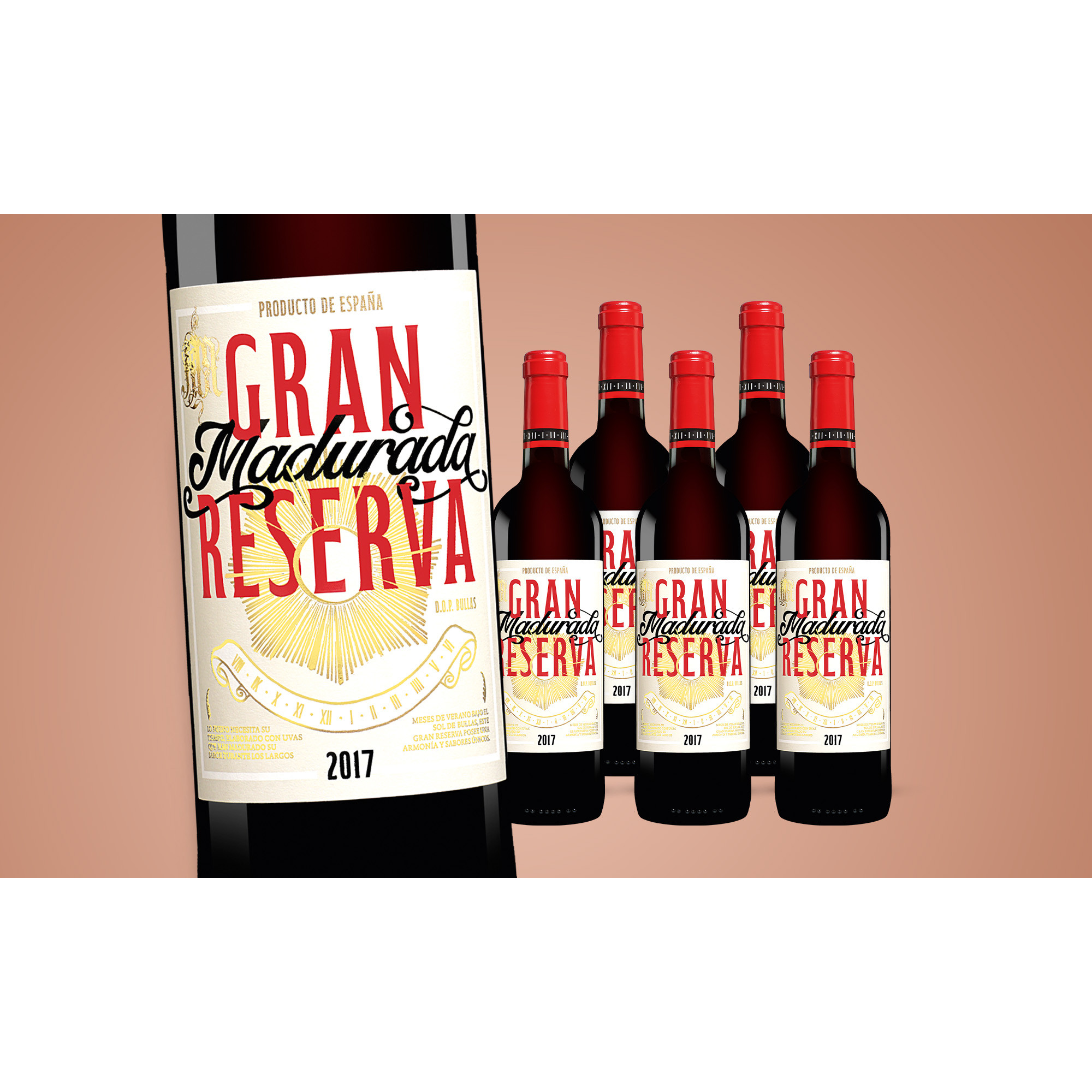 Madurada Gran Reserva 2017  4.5L 14% Vol. Weinpaket aus Spanien 38292 vinos DE