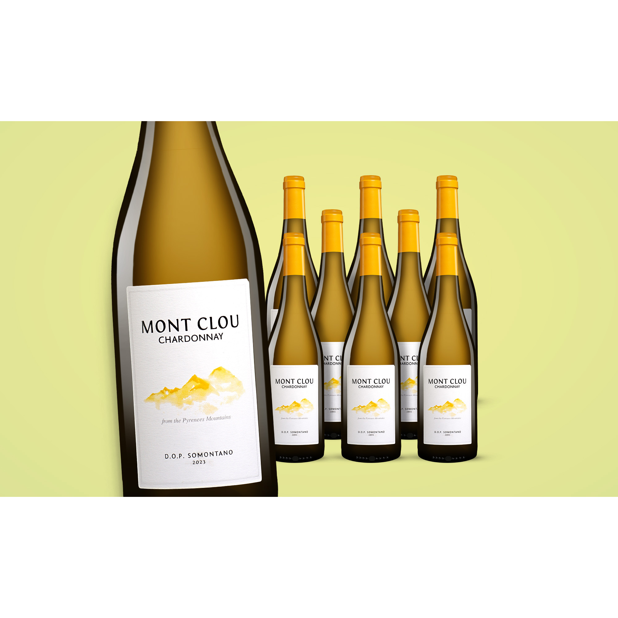 Mont Clou Chardonnay 2023  6.75L 13.5% Vol. Weinpaket aus Spanien 38307 vinos DE