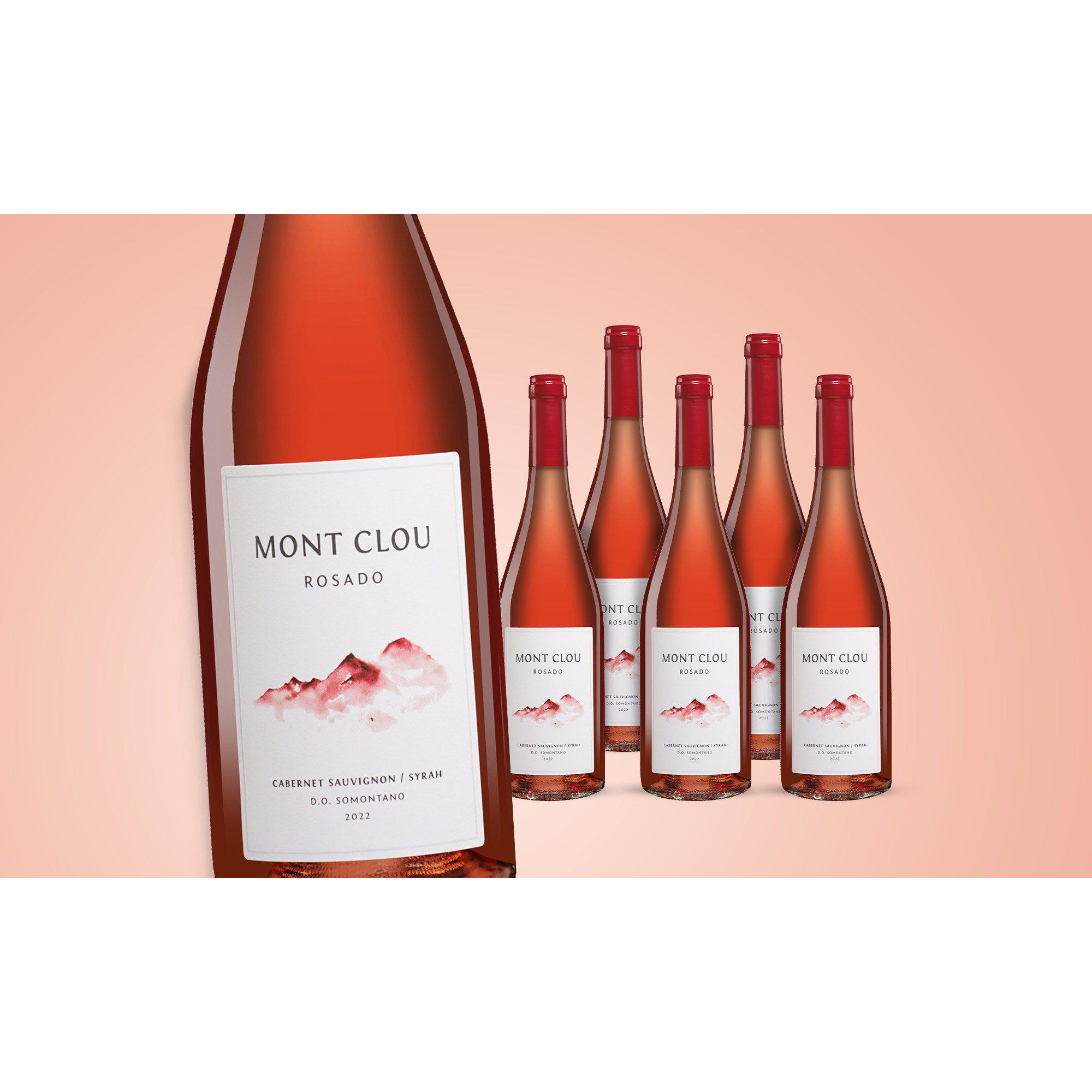 Mont Clou Rosado 2022  4.5L 13% Vol. Weinpaket aus Spanien 38310 vinos DE