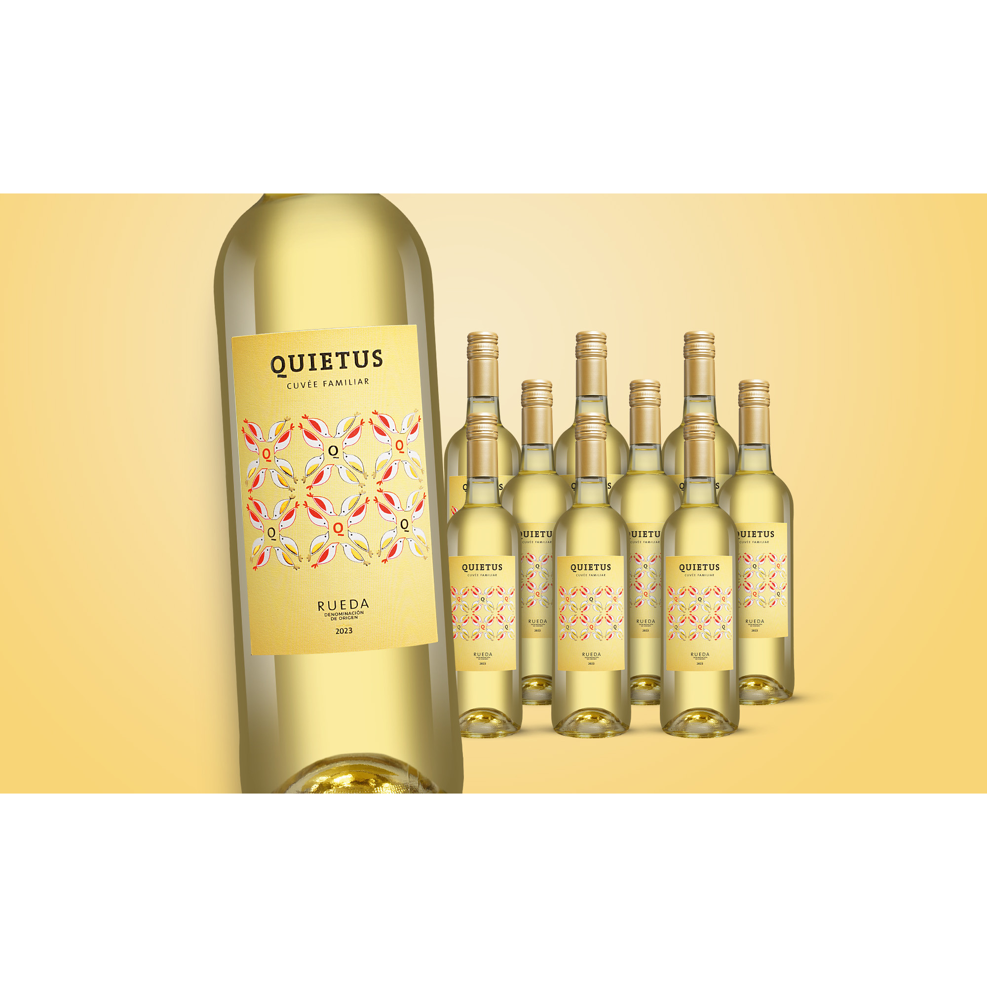 Quietus Cuvée Familiar 2023  7.5L 12% Vol. Weinpaket aus Spanien 38315 vinos DE
