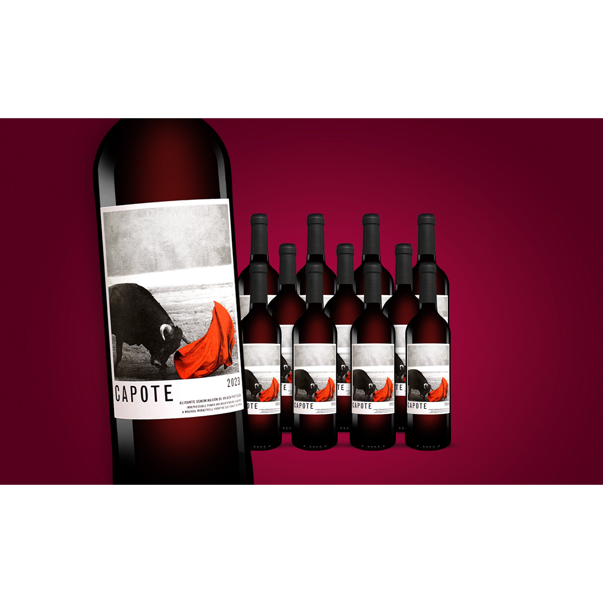 Capote 2023  9L 13% Vol. Weinpaket aus Spanien 38318 vinos DE