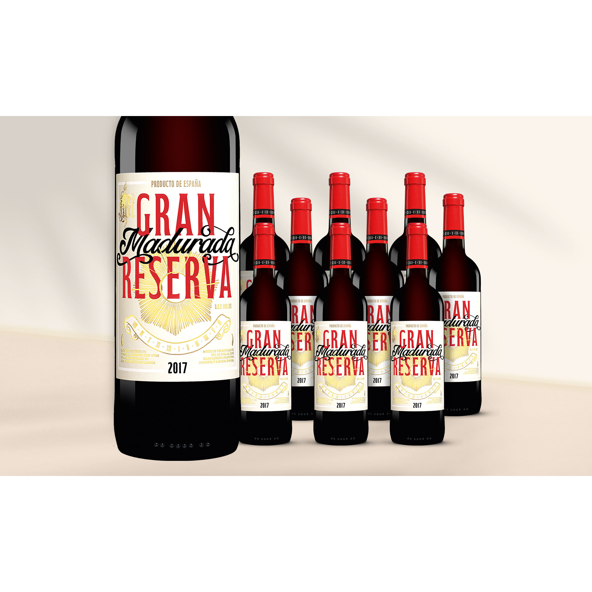 Madurada Gran Reserva 2017  714% Vol. Weinpaket aus Spanien