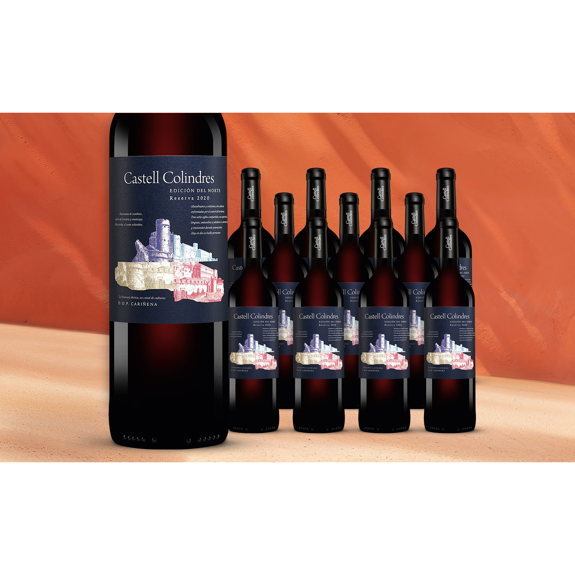 Castell Colindres Reserva E.d.N. 2020 14% Vol. Weinpaket aus Spanien