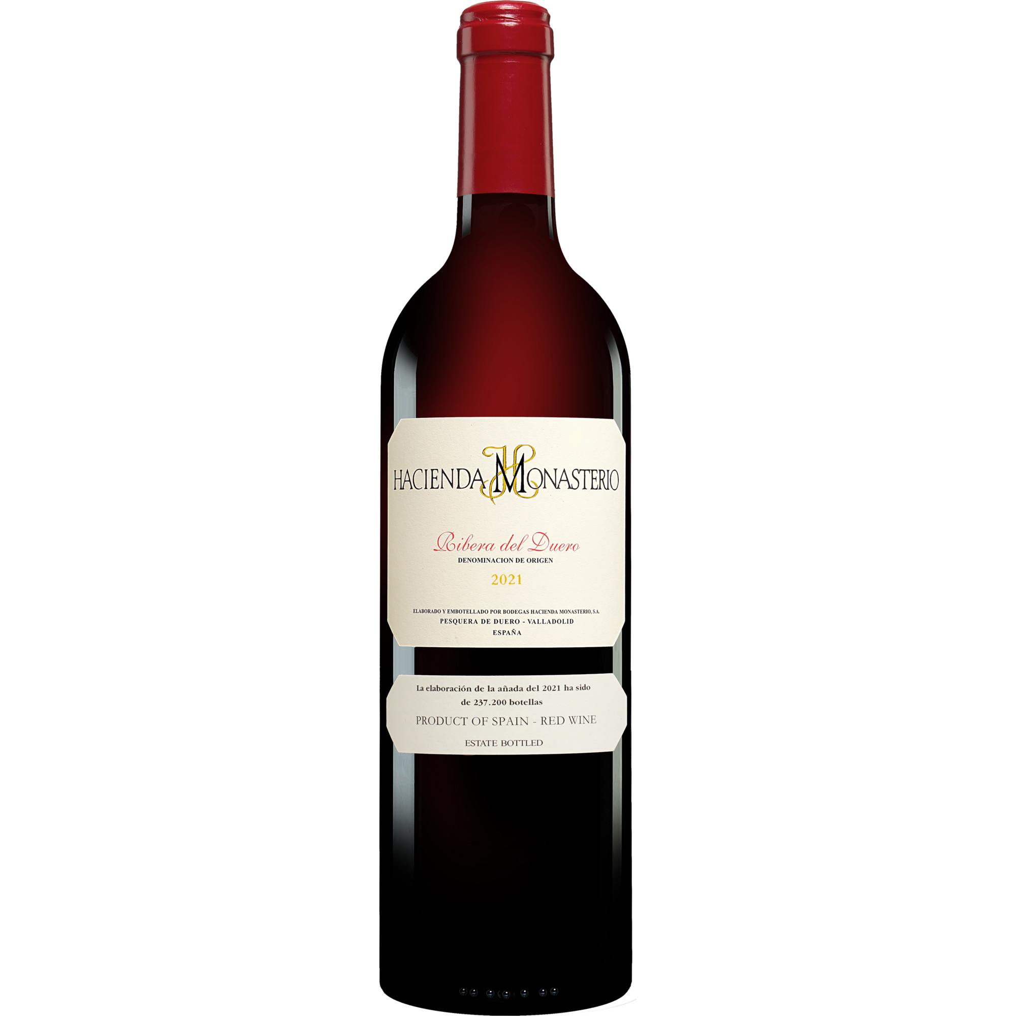 Hacienda Monasterio 2021  015% Vol. Rotwein Trocken aus Spanien