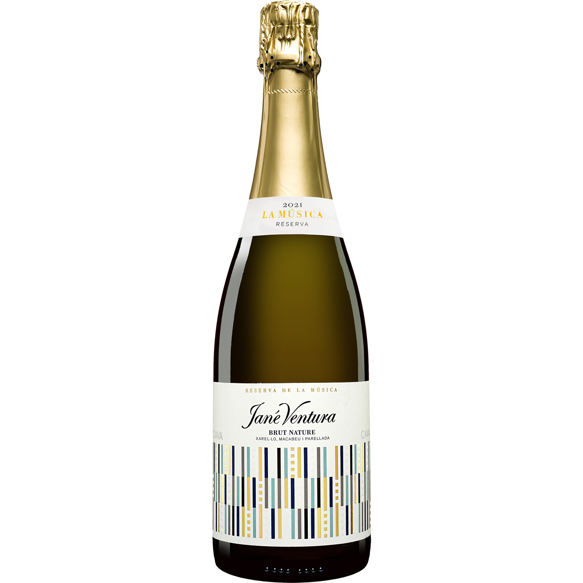 Jané Ventura Cava »Reserva de la Música« Reserva Brut Nature 2021  0.75L 12% Vol. Trocken aus Spanien