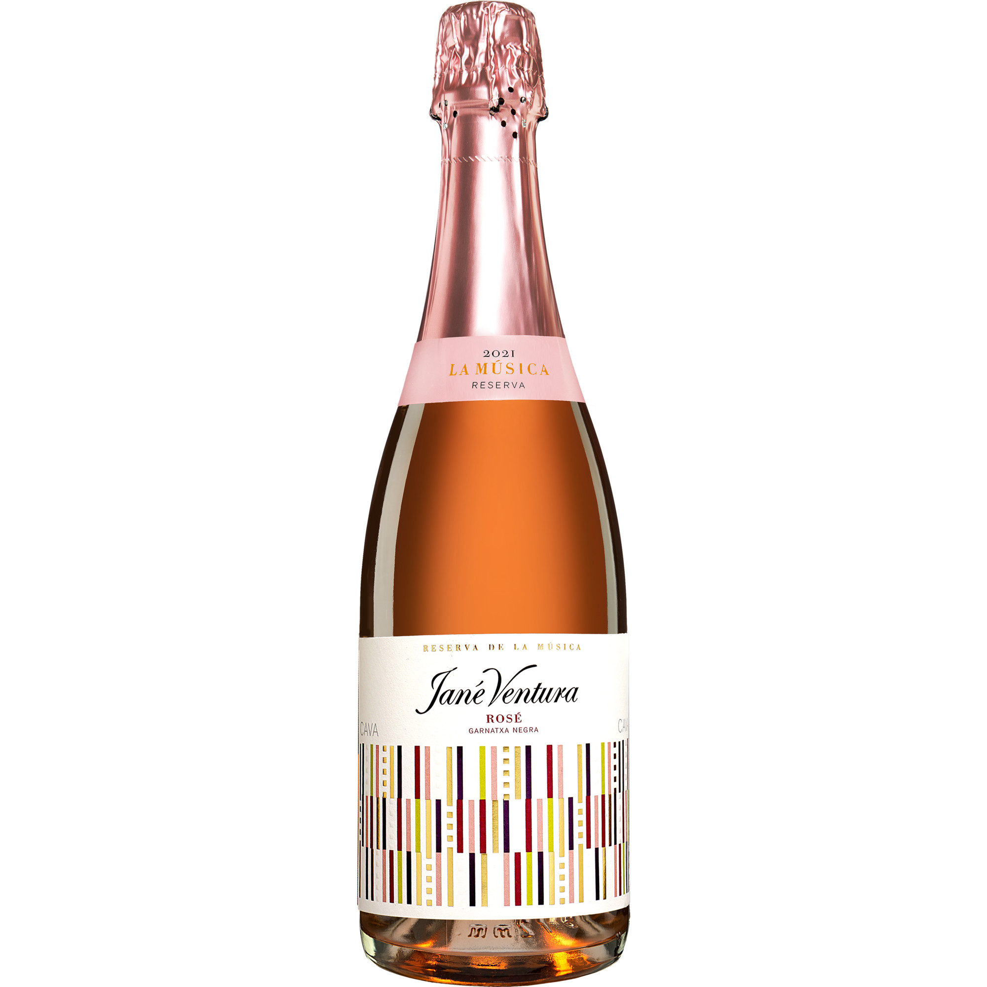 Image of Jané Ventura Cava »Reserva de la Música« Rosé Reserva Brut 2021 0.75L 12% Vol. Trocken aus Spanien