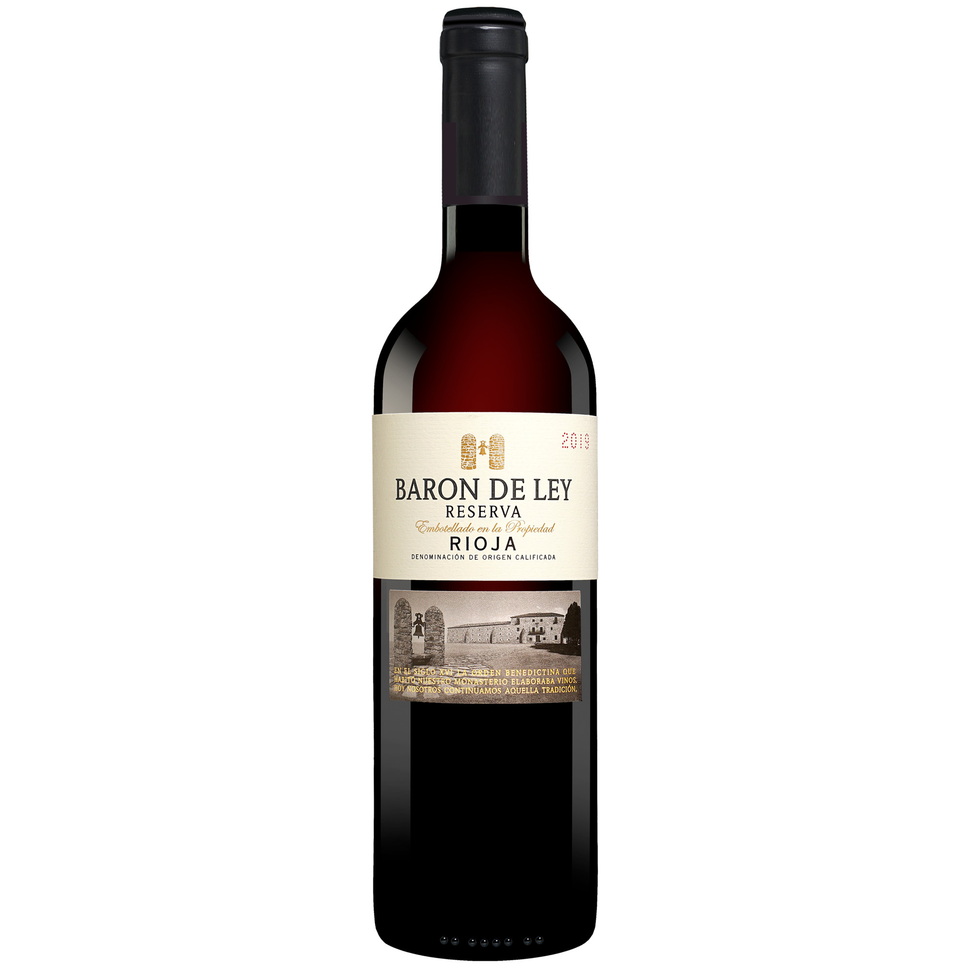 Barón de Ley Reserva 2019  0.75L 14.5% Vol. Rotwein Trocken aus Spanien Rotwein 38413 vinos DE