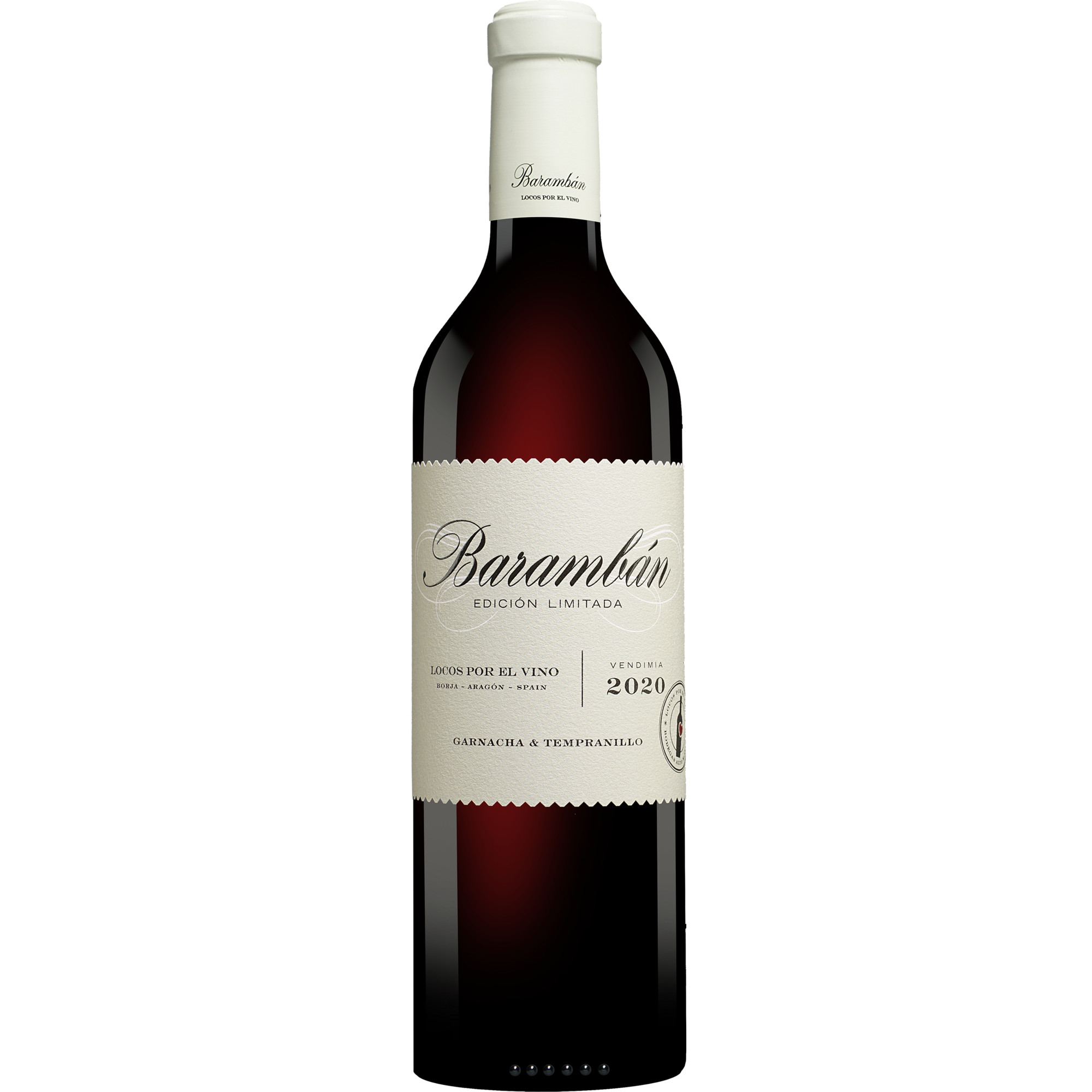 Barambán 2020  015% Vol. Rotwein aus Spanien