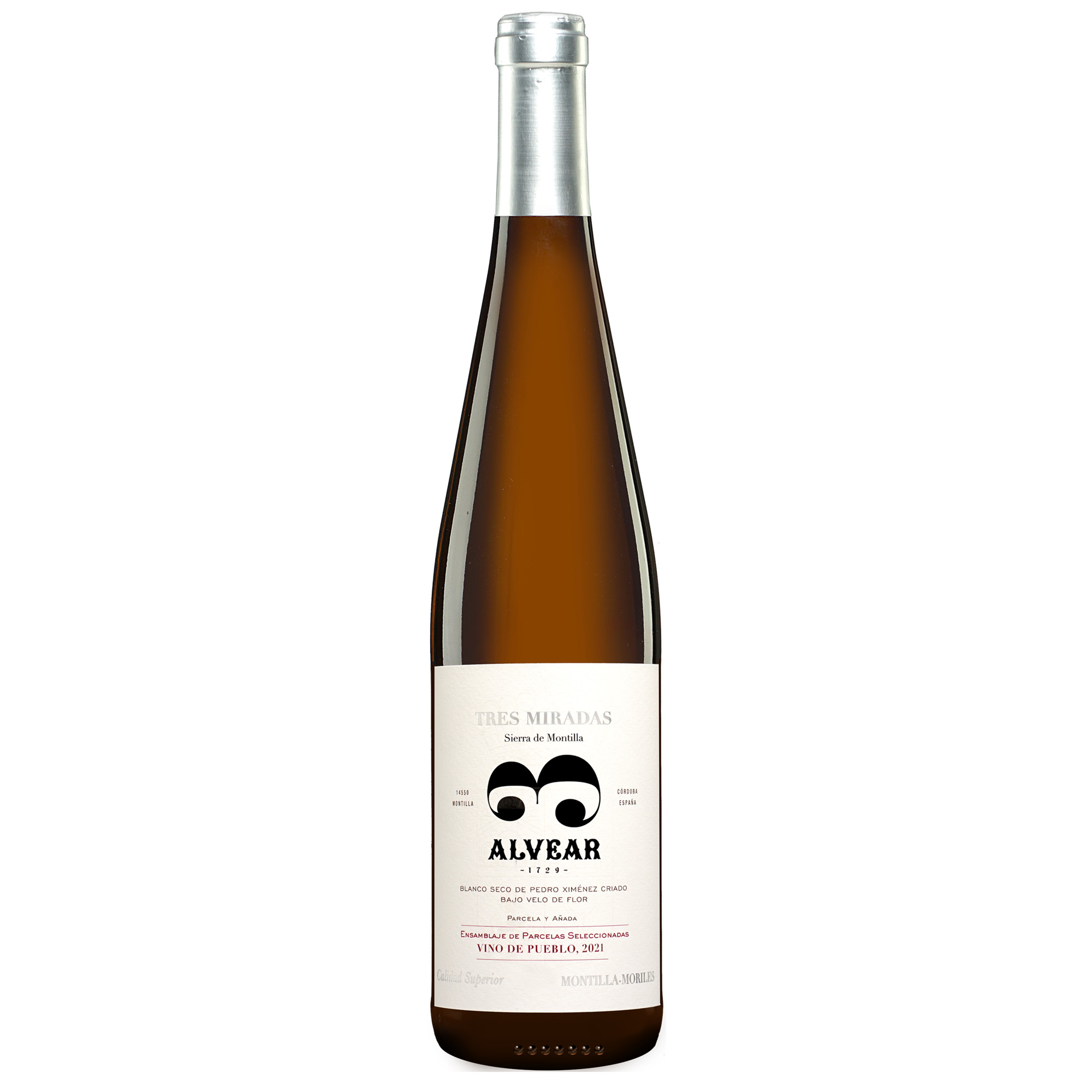 Alvear 3 Mirades Vino de Pueblo 2021  013% Vol. Weißwein Trocken aus Spanien