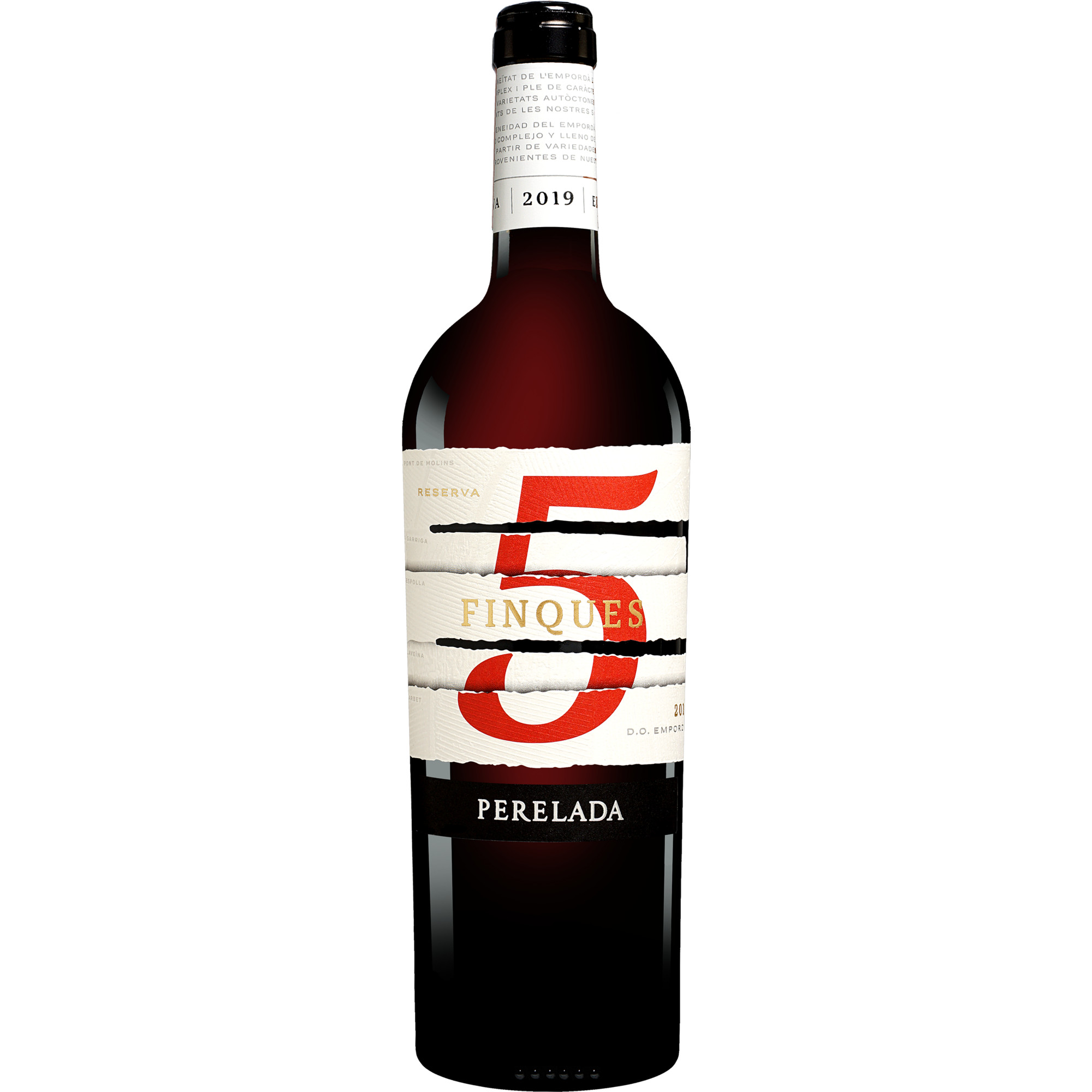 Perelada »5 Fincas« Reserva 2019  014.5% Vol. Rotwein Trocken aus Spanien