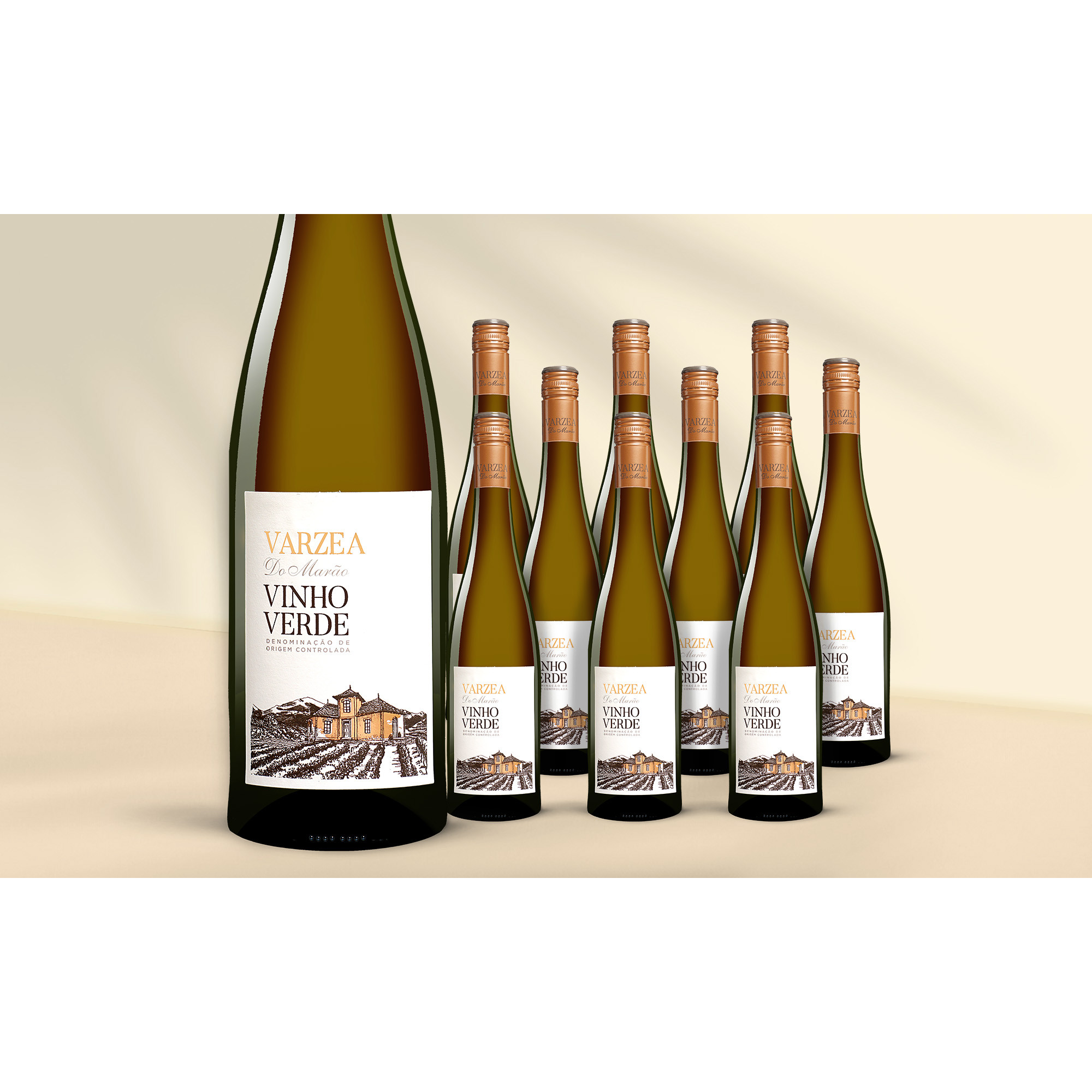 Varzea Do Morão Vinho Verde 2023  78.5% Vol. Weinpaket aus Spanien