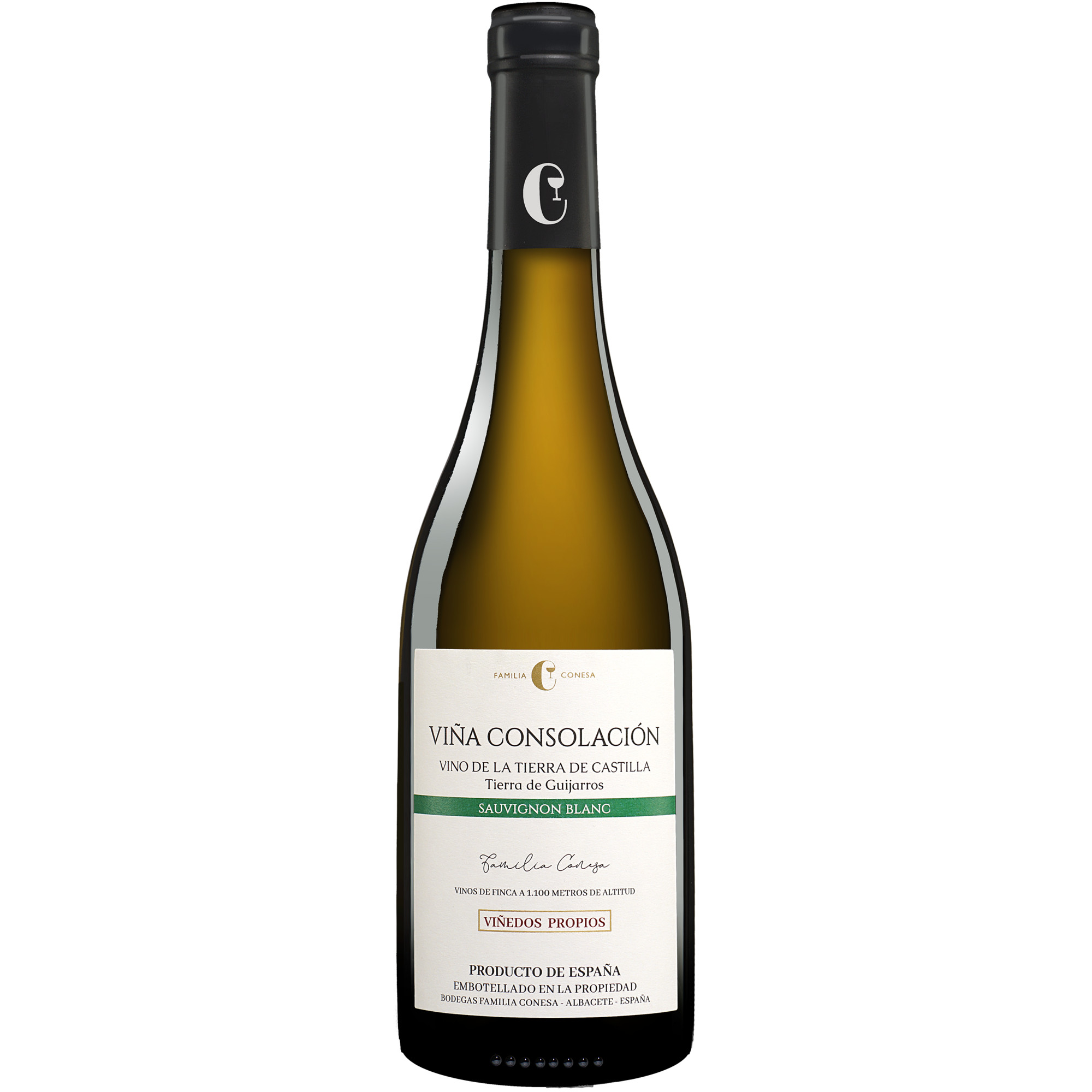 Viña Consolación Sauvignon Blanc 2023  0.75L 12.5% Vol. Weißwein Trocken aus Spanien Weißwein 38563 vinos DE