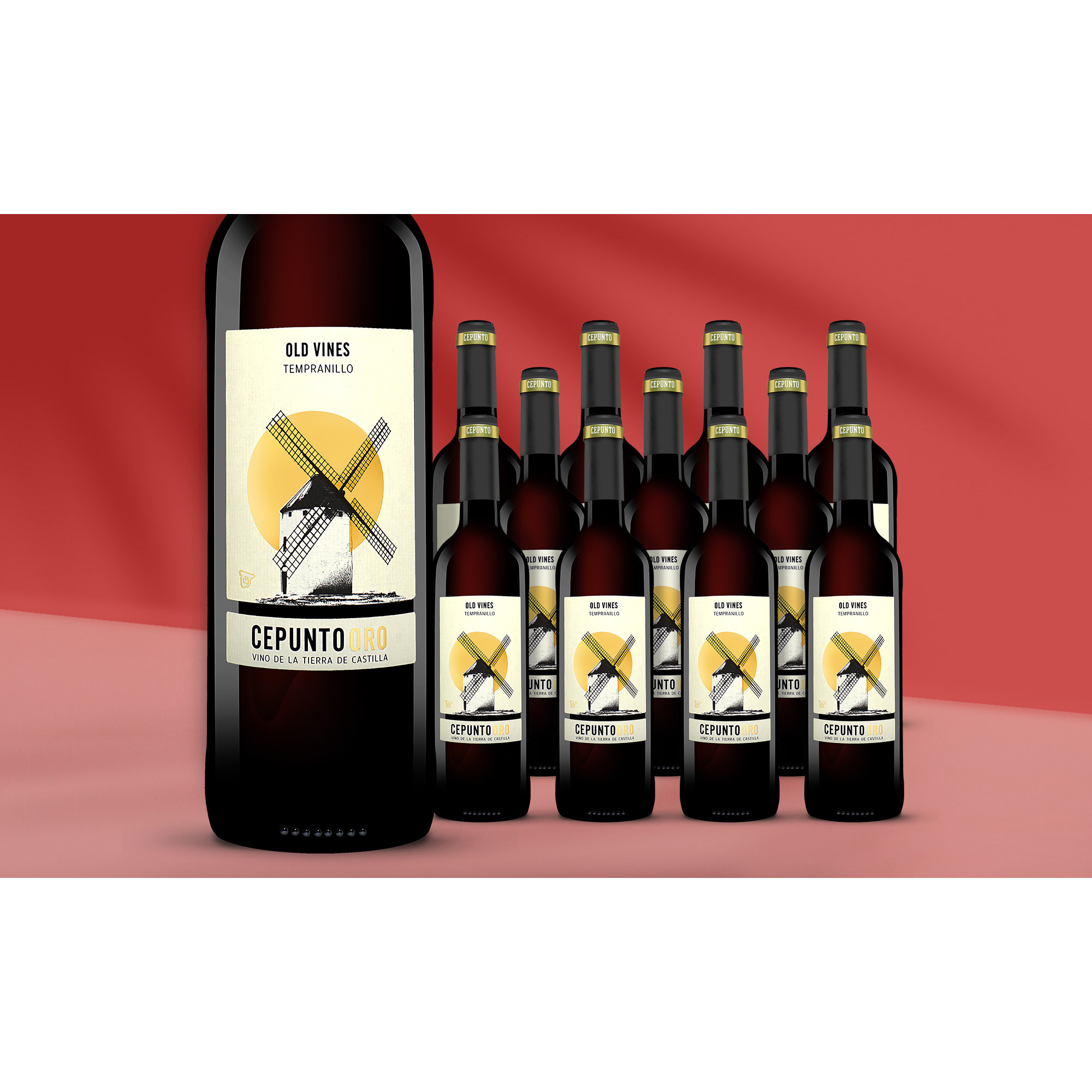 Cepunto Oro  9L 13.5% Vol. Weinpaket aus Spanien 38587 vinos DE