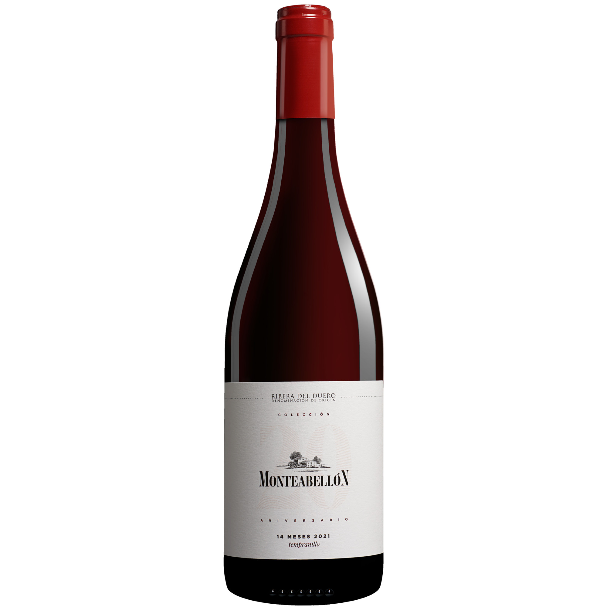 Monteabellón 14 meses 2021  0.75L 14.5% Vol. Rotwein Trocken aus Spanien