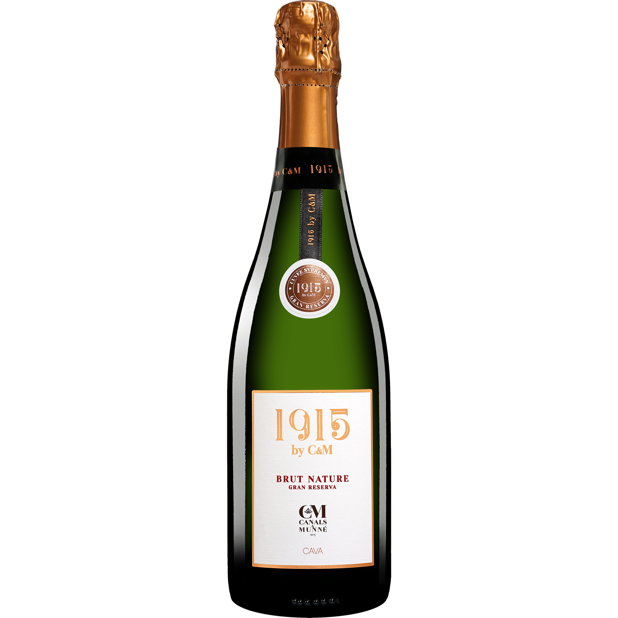 Canals & Munné Cava »1915« Gran Reserva Brut Nature 2018  0.75L 12.5% Vol. Sehr Trocken aus Spanien