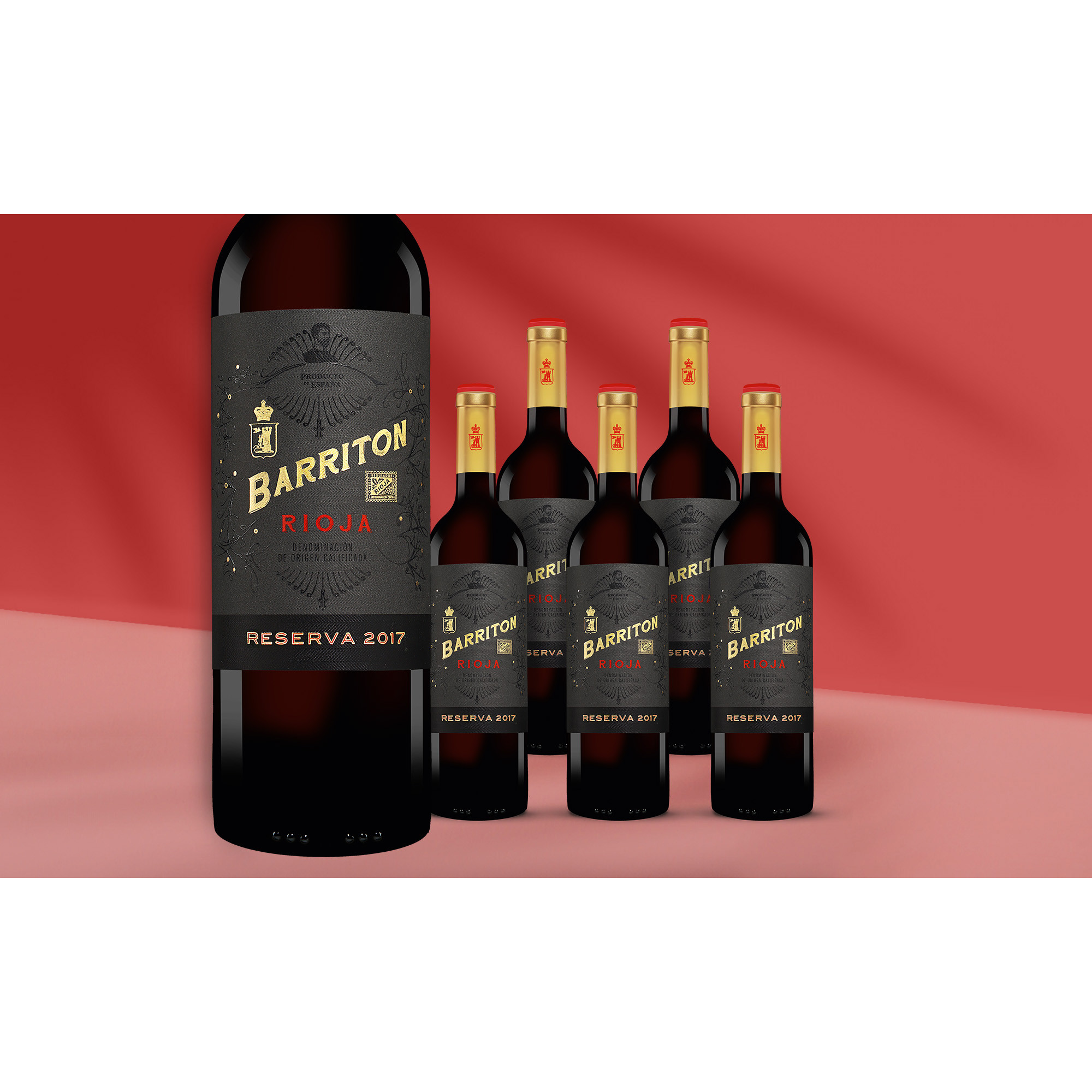 Barriton Reserva 2017  413.5% Vol. Weinpaket aus Spanien