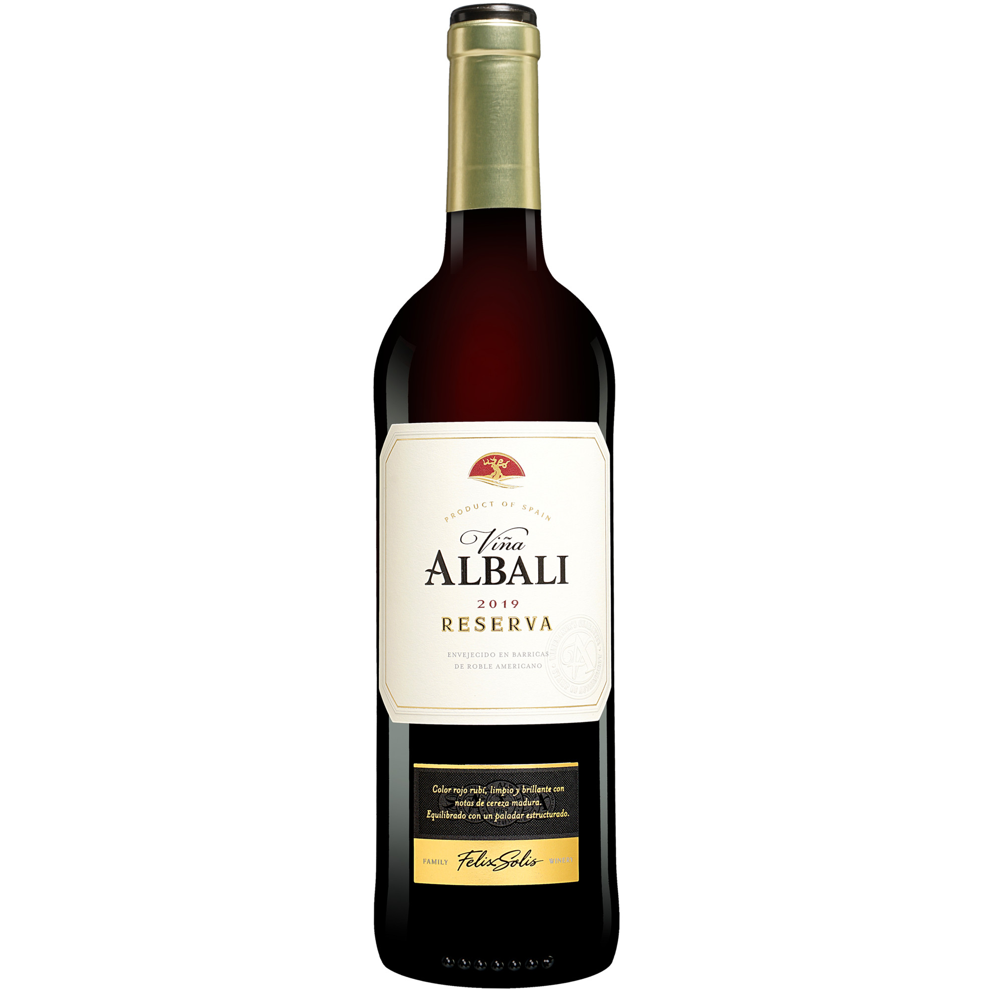 Viña Albali Reserva 2019  013% Vol. Rotwein Trocken aus Spanien