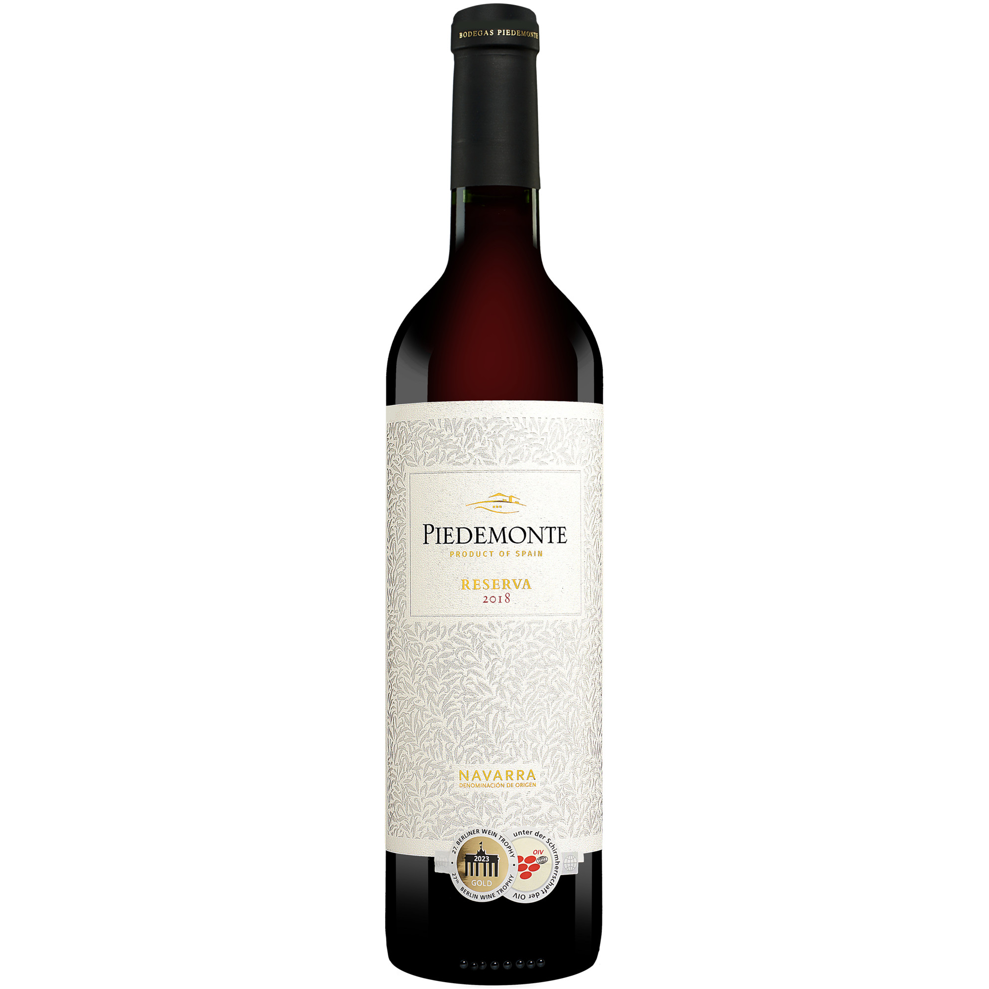 Piedemonte Reserva 2018  014% Vol. Rotwein Trocken aus Spanien