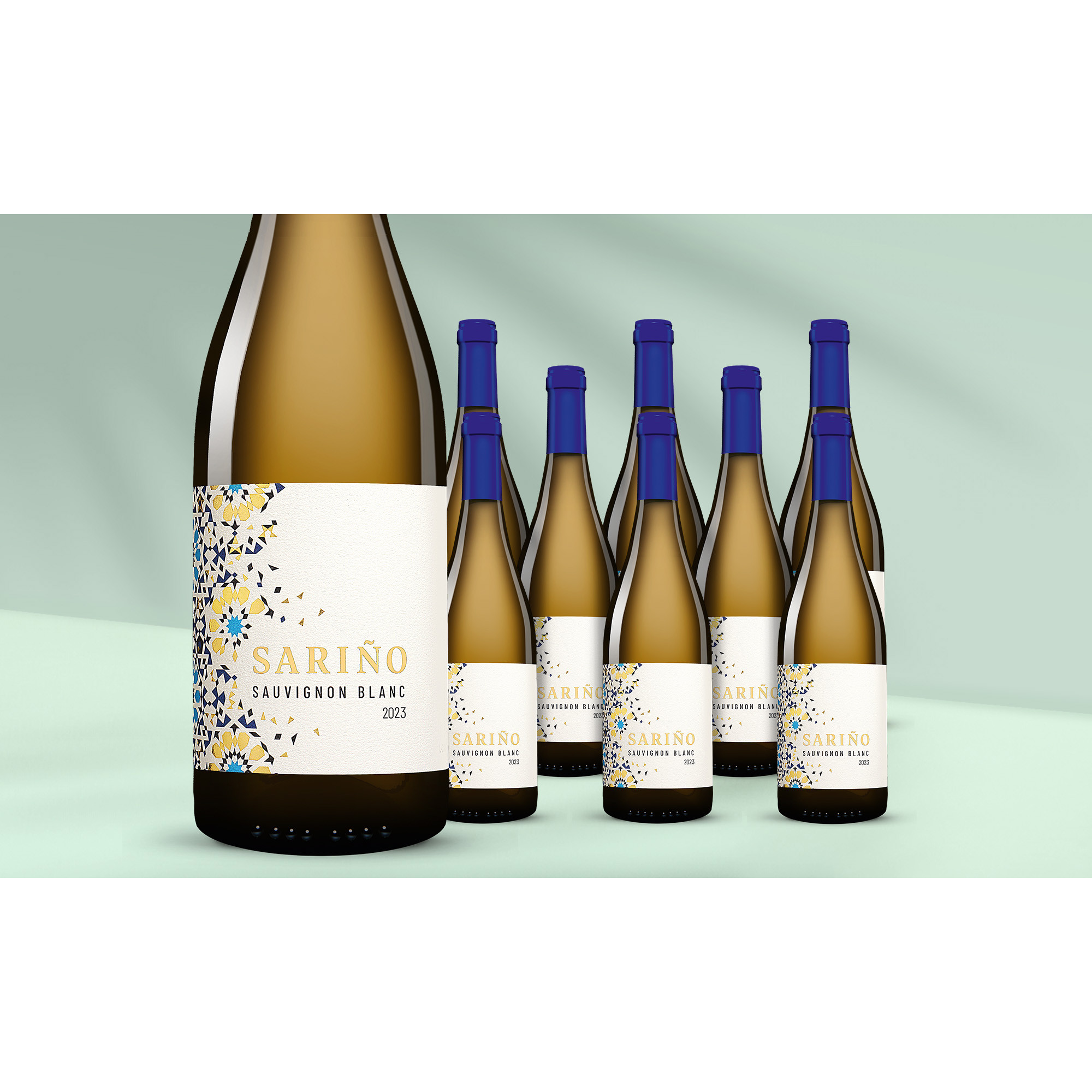 Sariño Sauvignon Blanc 2023  612.5% Vol. Weinpaket aus Spanien