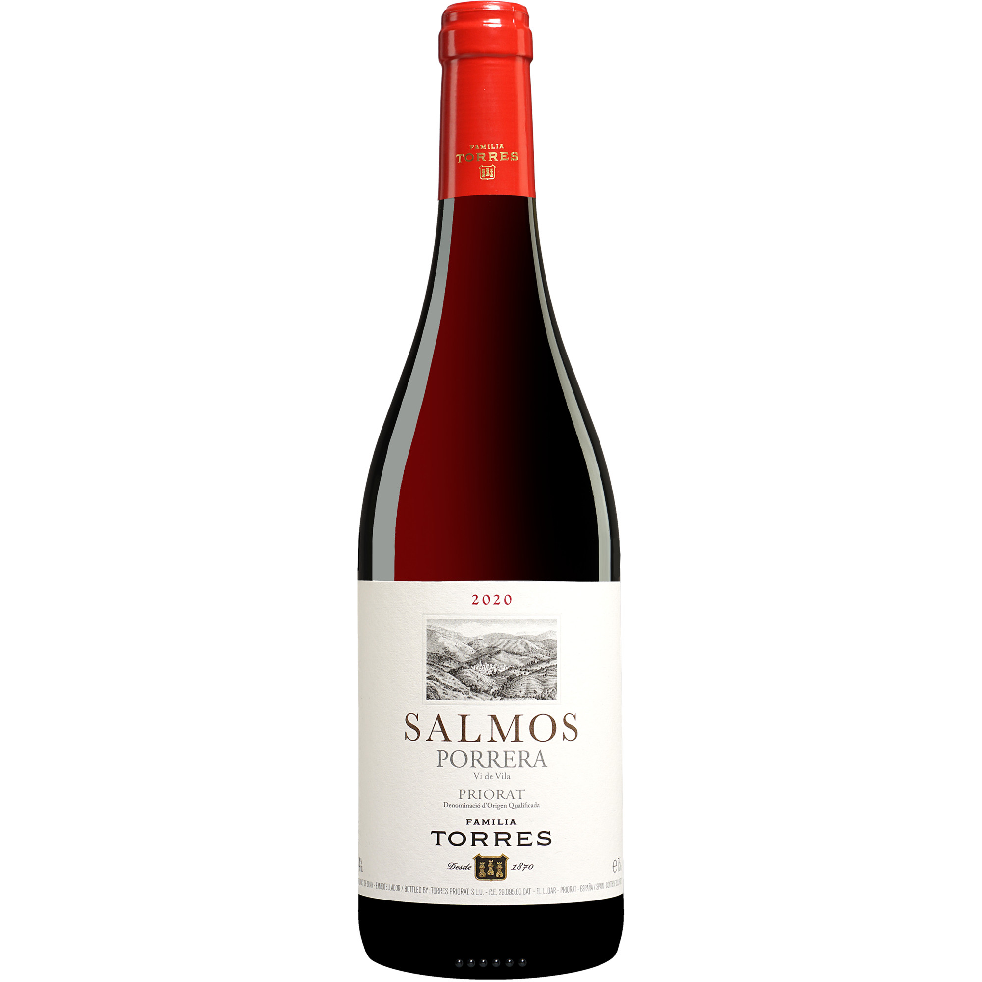 Torres »Salmos« 2020  0.75L 14% Vol. Rotwein Trocken aus Spanien