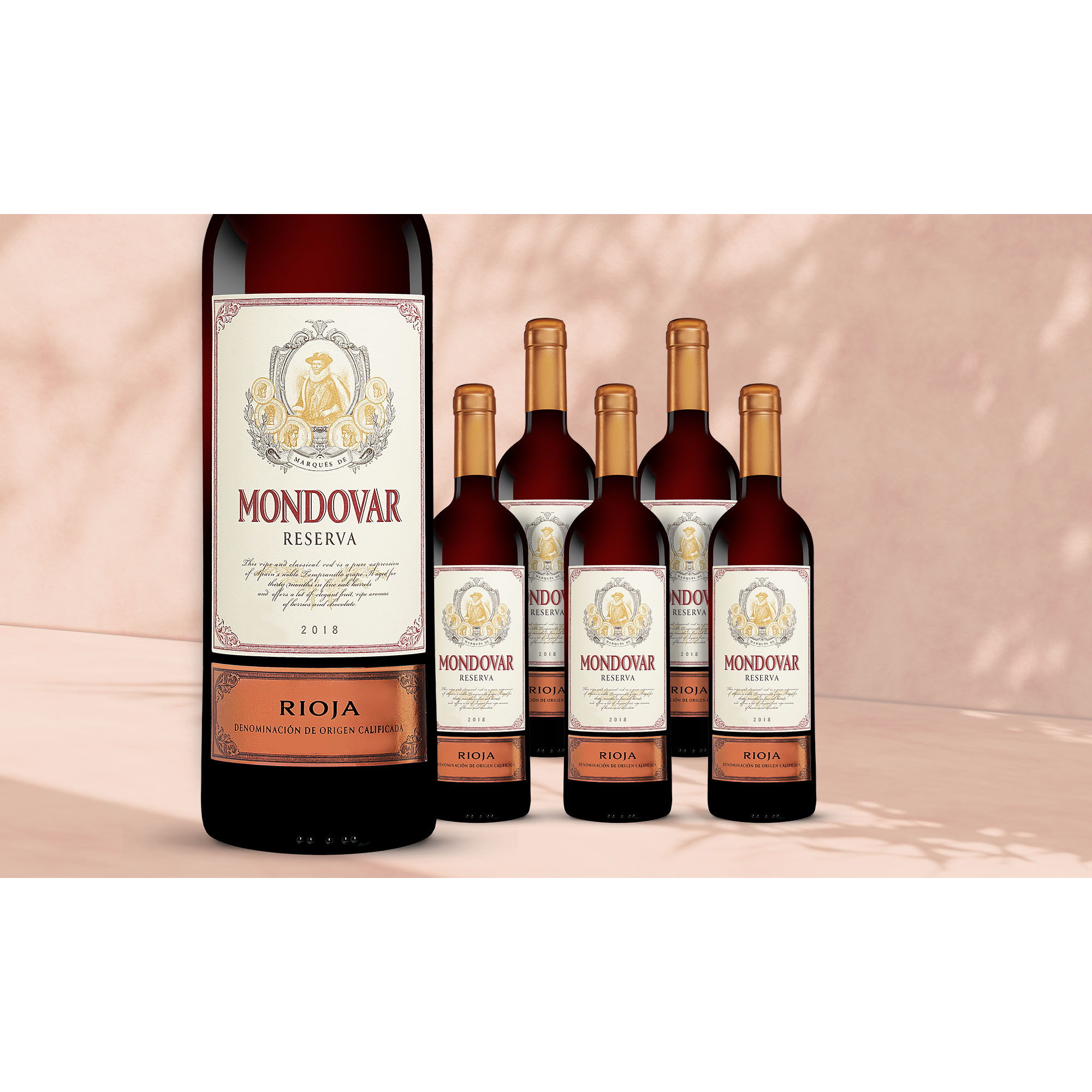 Mondovar Reserva 2018  4.5L 13.5% Vol. Weinpaket aus Spanien 38854 vinos DE