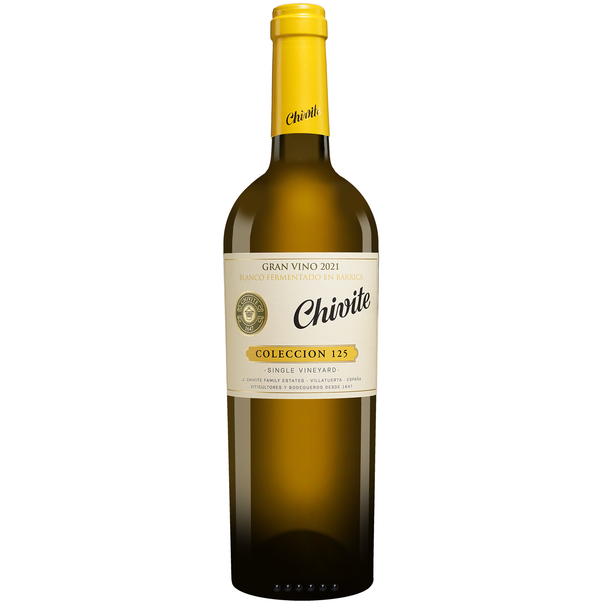 Julián Chivite »Colección 125« Chardonnay 2021  014% Vol. Weißwein Trocken aus Spanien