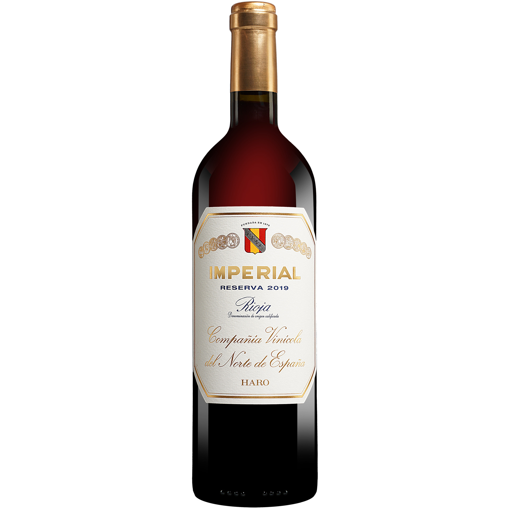 Cune Imperial Reserva 2019  014% Vol. Rotwein Trocken aus Spanien