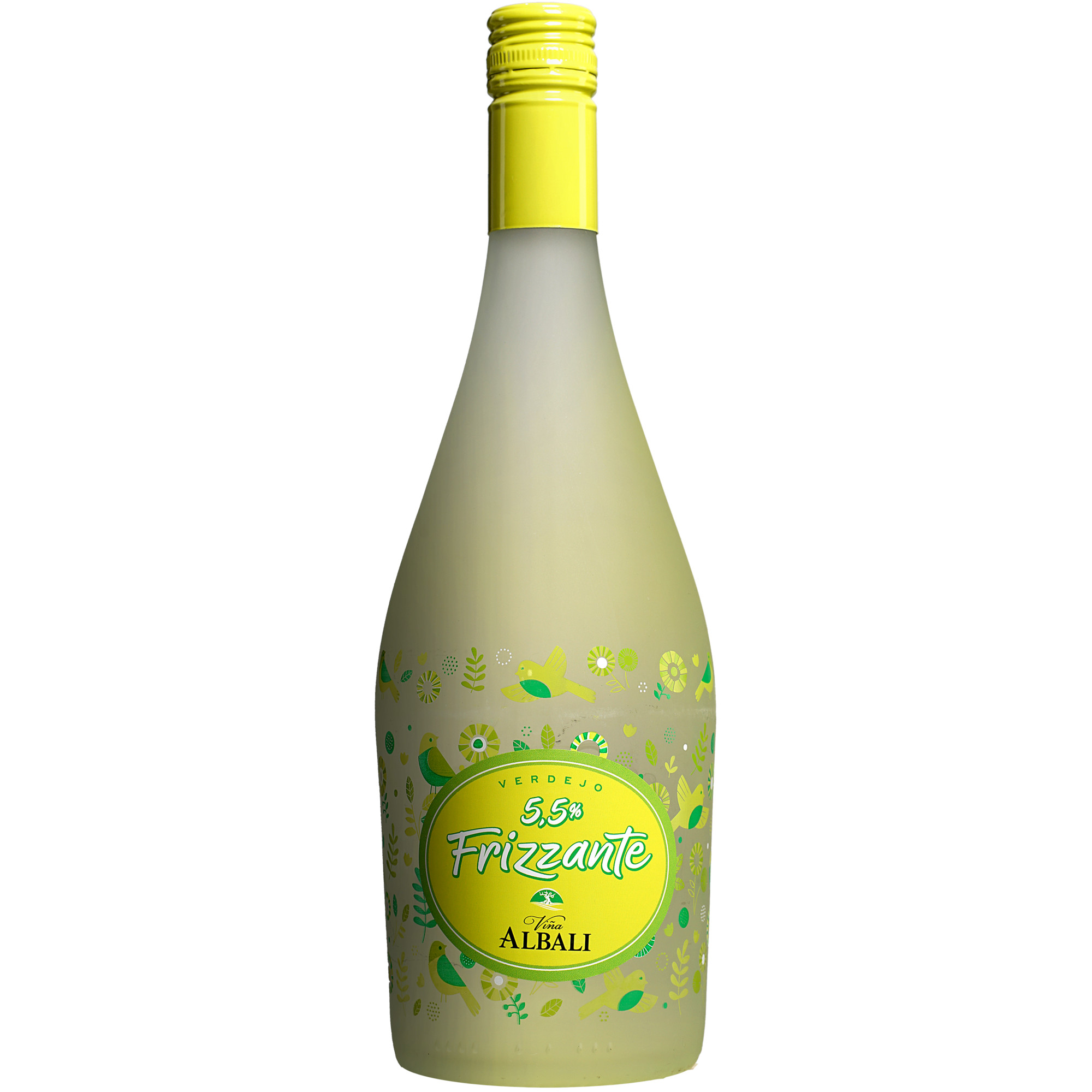 Viña Albali Frizzante Blanco Verdejo 5,5%  0.75L 5.5% Vol. Süß aus Spanien Perlwein 38910 vinos DE