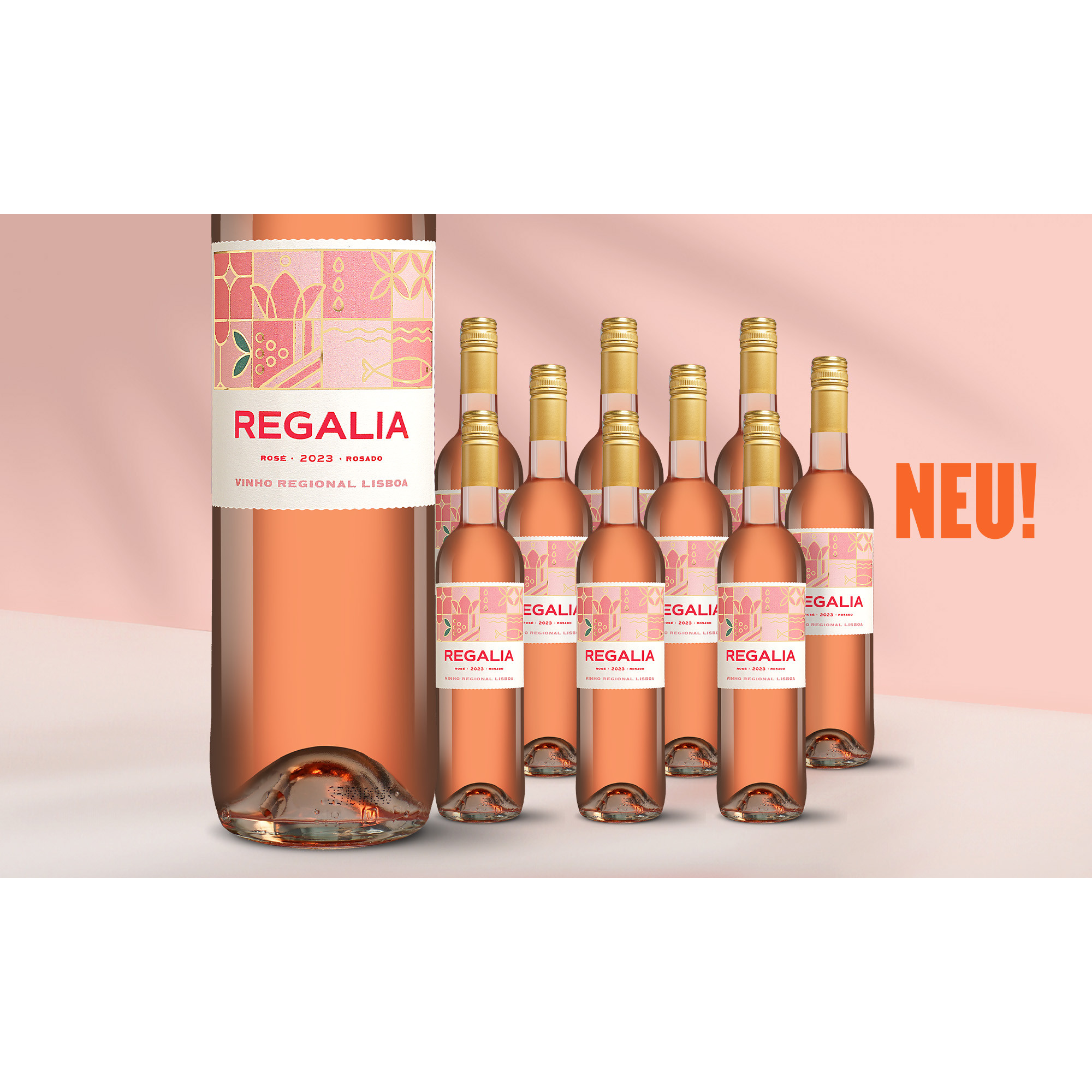 Regalia Rosé 2023  7.5L 9.5% Vol. Weinpaket aus Spanien 38940 vinos DE