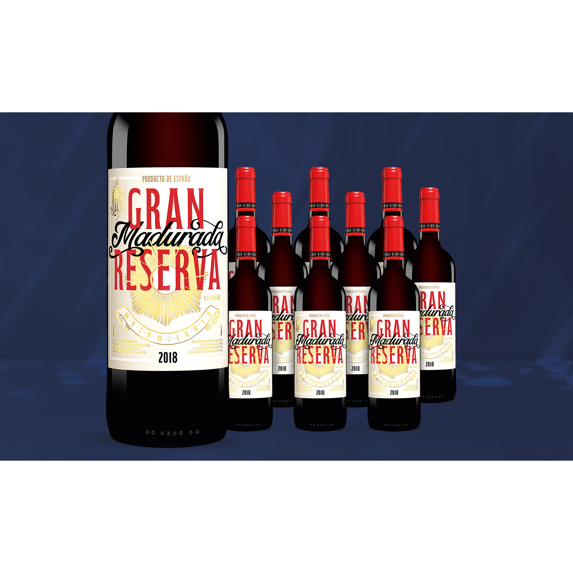 Madurada Gran Reserva 2018  7.5L 14% Vol. Weinpaket aus Spanien 38958 vinos DE