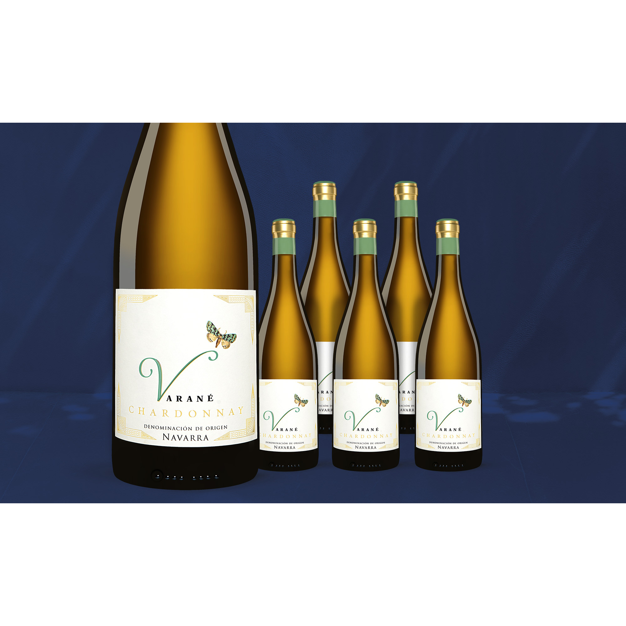 Varané Chardonnay 2023  4.5L 13.5% Vol. Weinpaket aus Spanien 38962 vinos DE