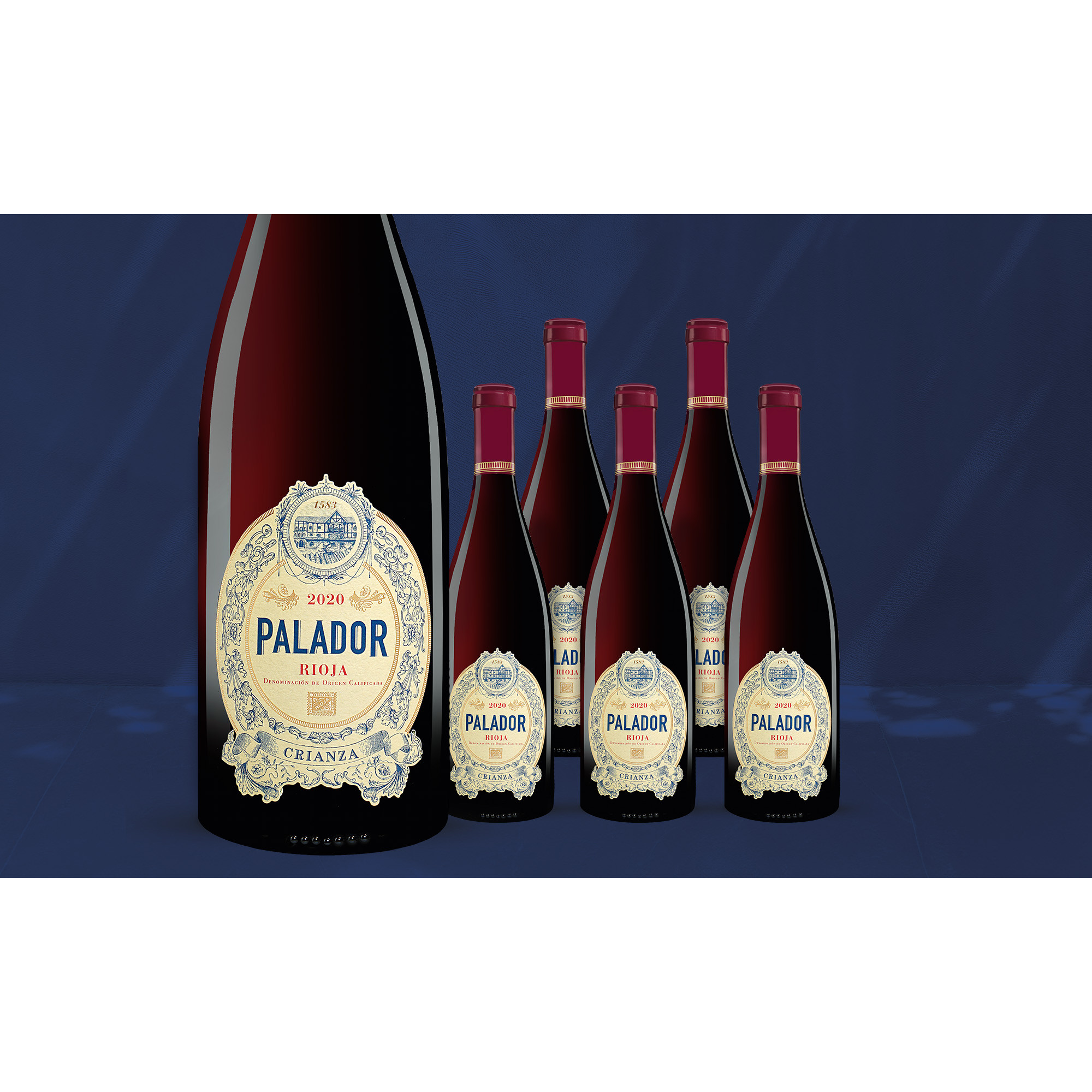 Palador Crianza 2020  4.5L 14.5% Vol. Weinpaket aus Spanien 38964 vinos DE