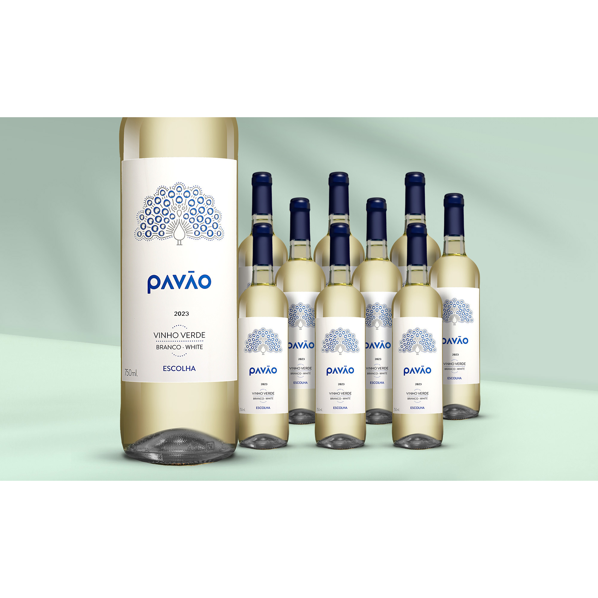 Pavão Escolha Vinho Verde Branco 2023  711% Vol. Weinpaket aus Spanien