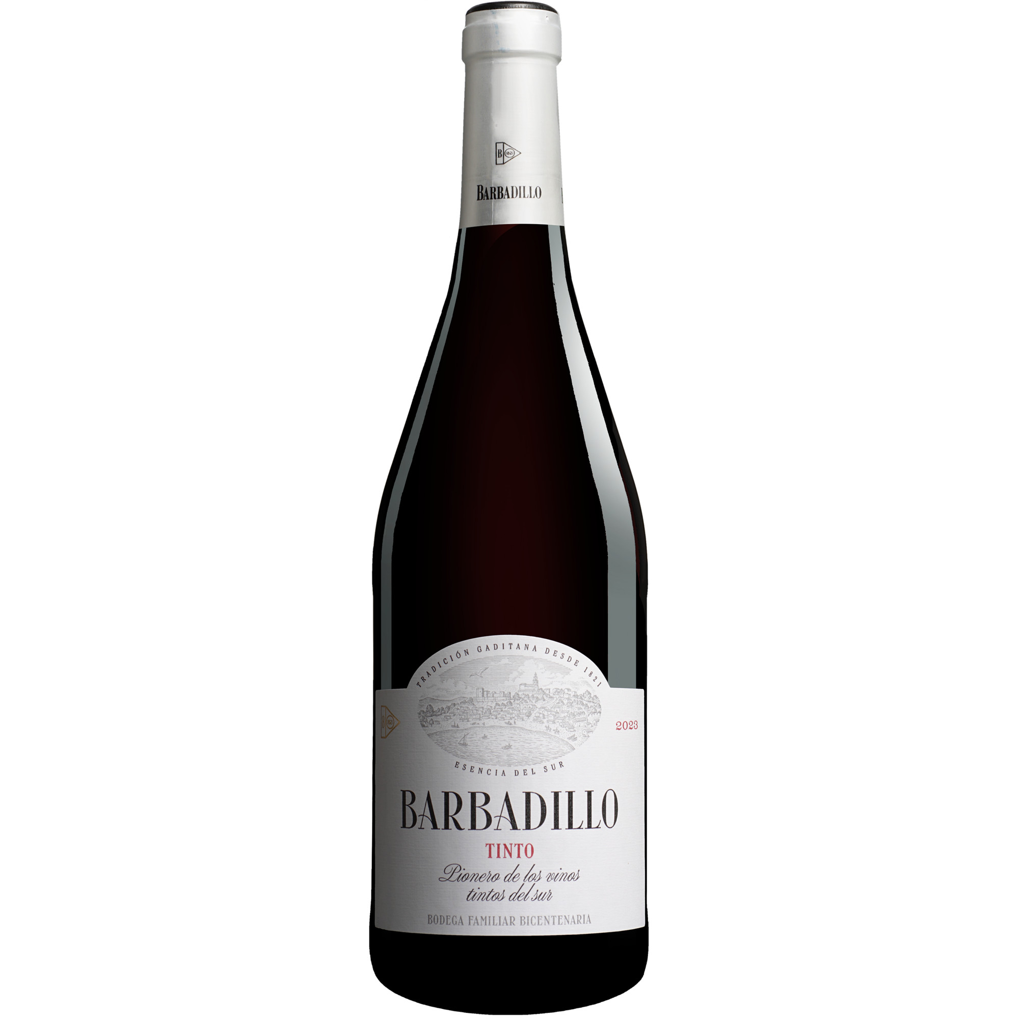 Barbadillo Tinto de Cádiz 2023  0.75L 14% Vol. Rotwein Trocken aus Spanien